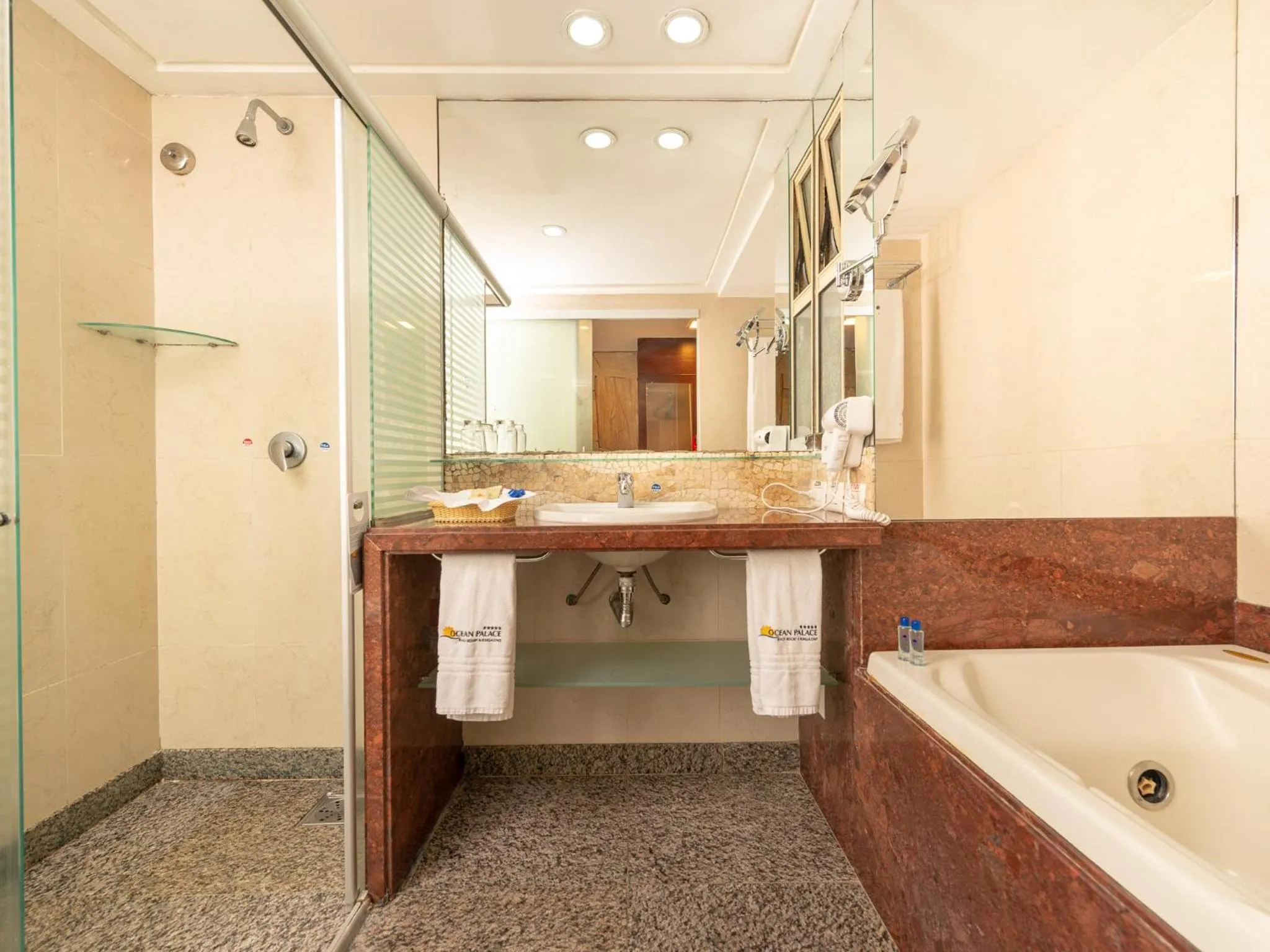 Bathroom in Ocean Palace All Inclusive Premium