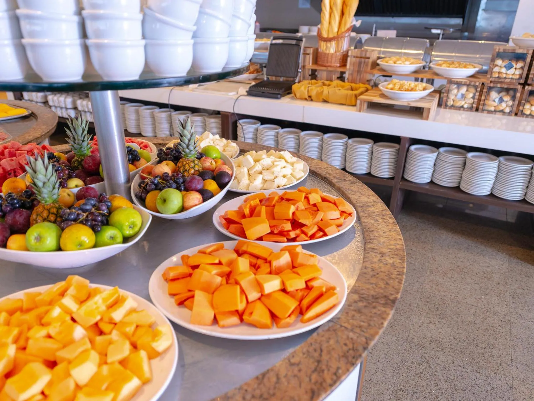 Buffet breakfast in Ocean Palace All Inclusive Premium