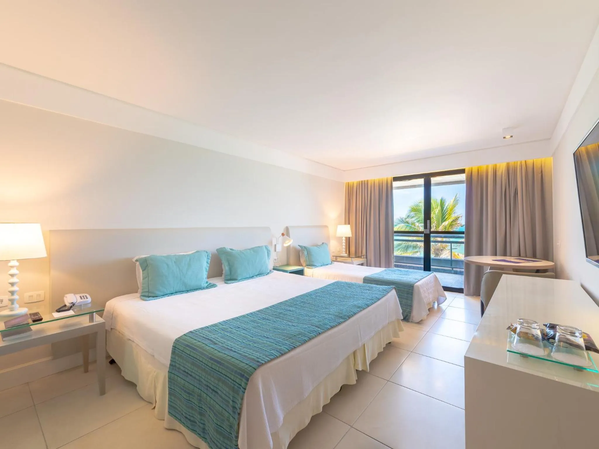 Sea view, Bed in Ocean Palace All Inclusive Premium