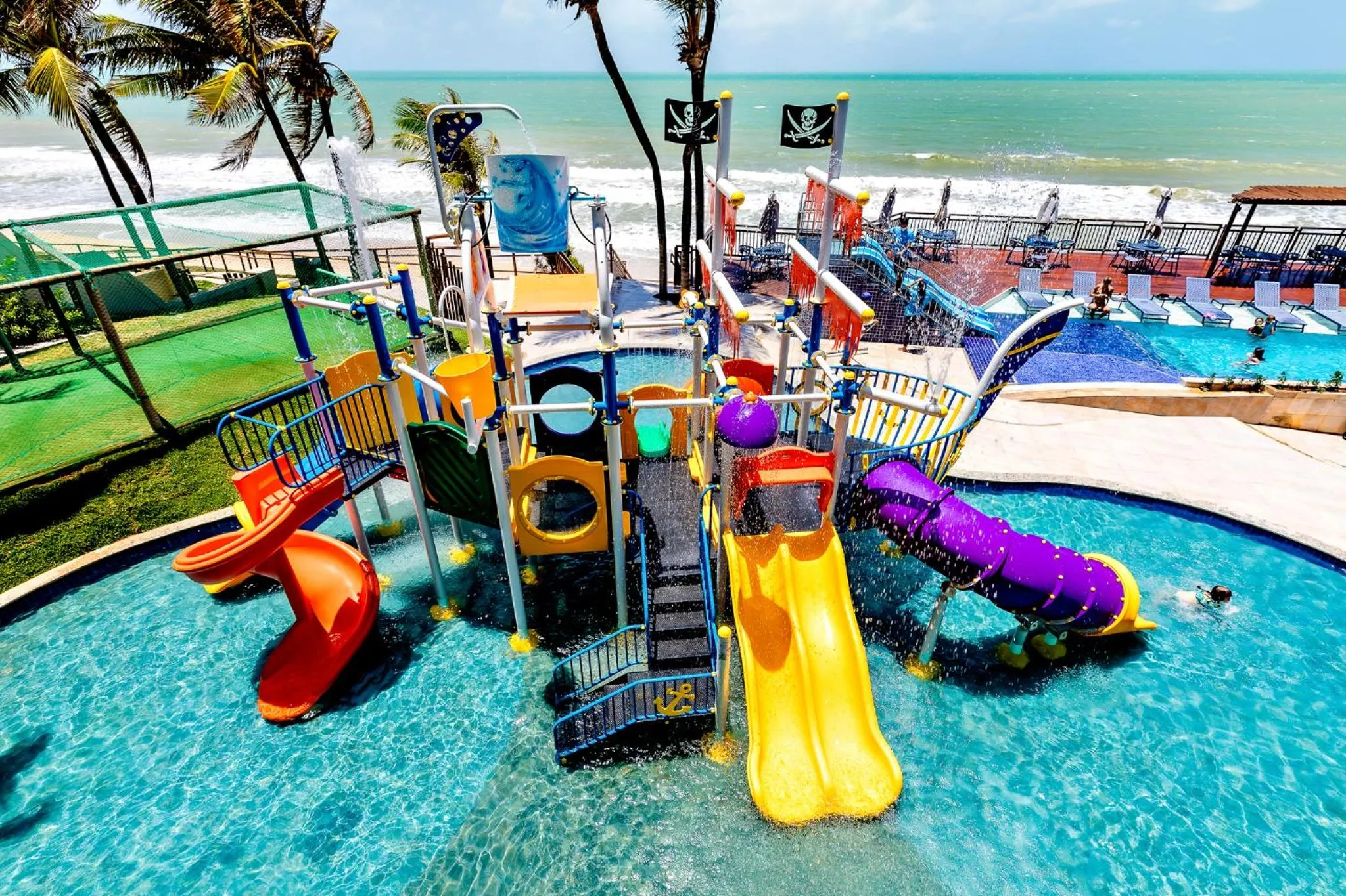 Aqua park in Ocean Palace All Inclusive Premium
