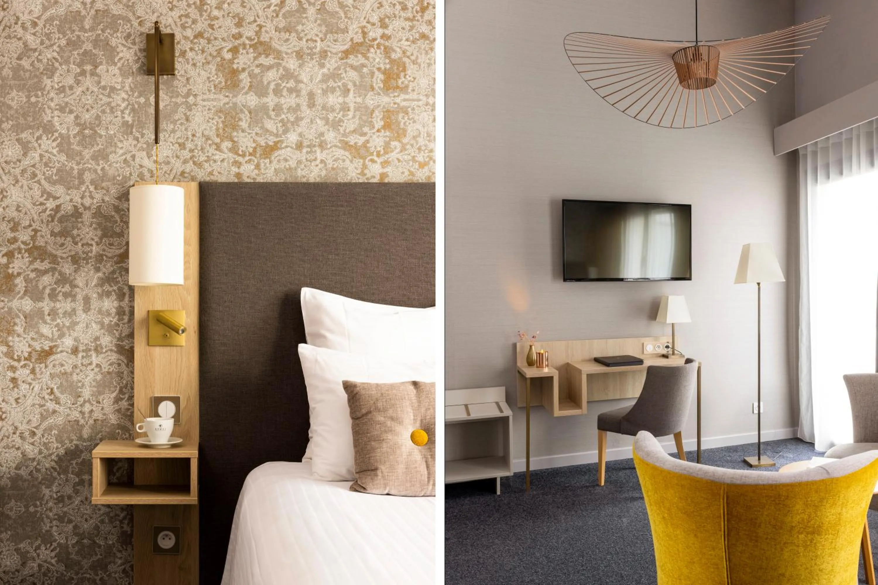 Bed in James Boutique Hôtel Colmar centre