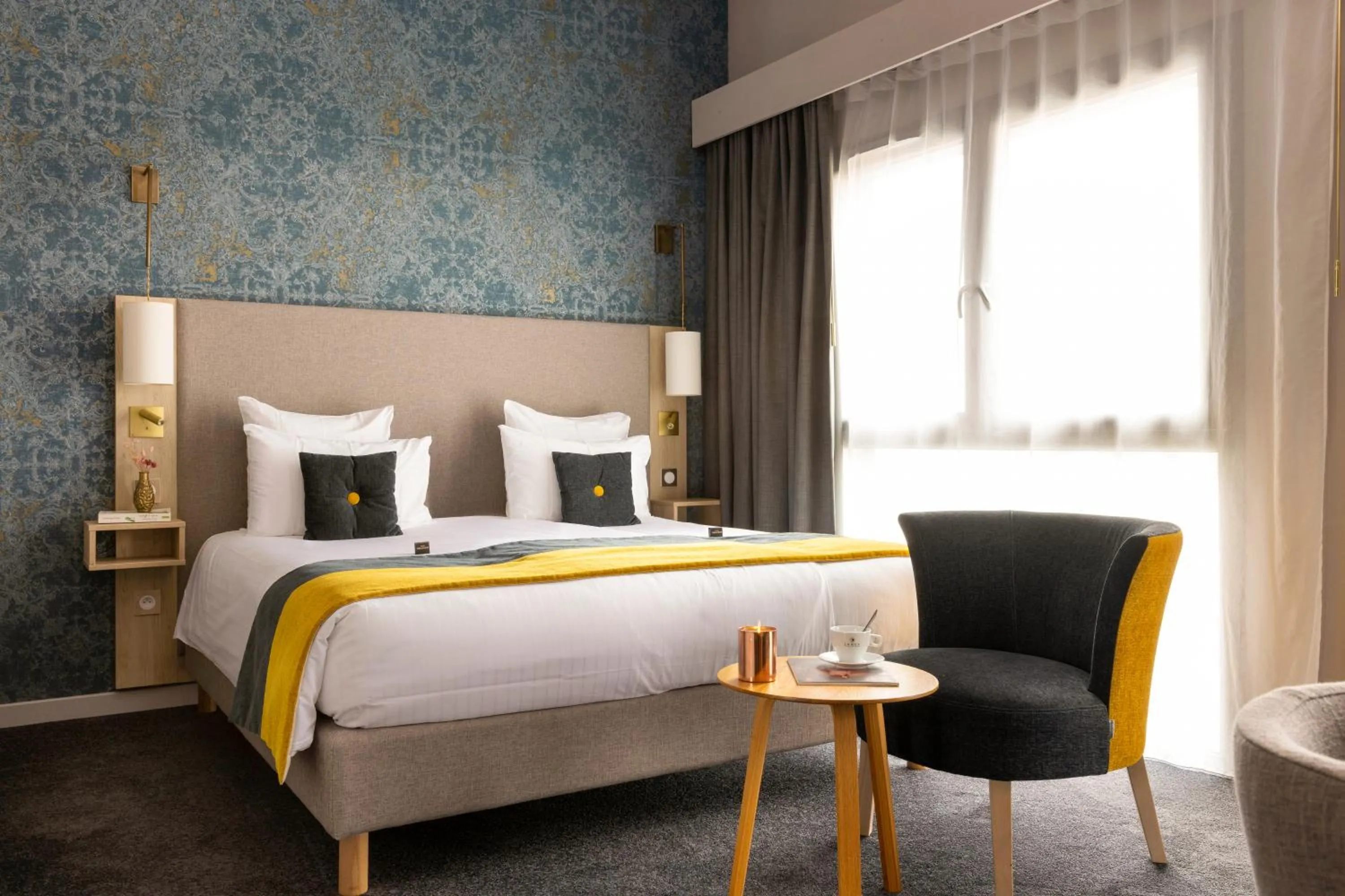 Bed in James Boutique Hôtel Colmar centre