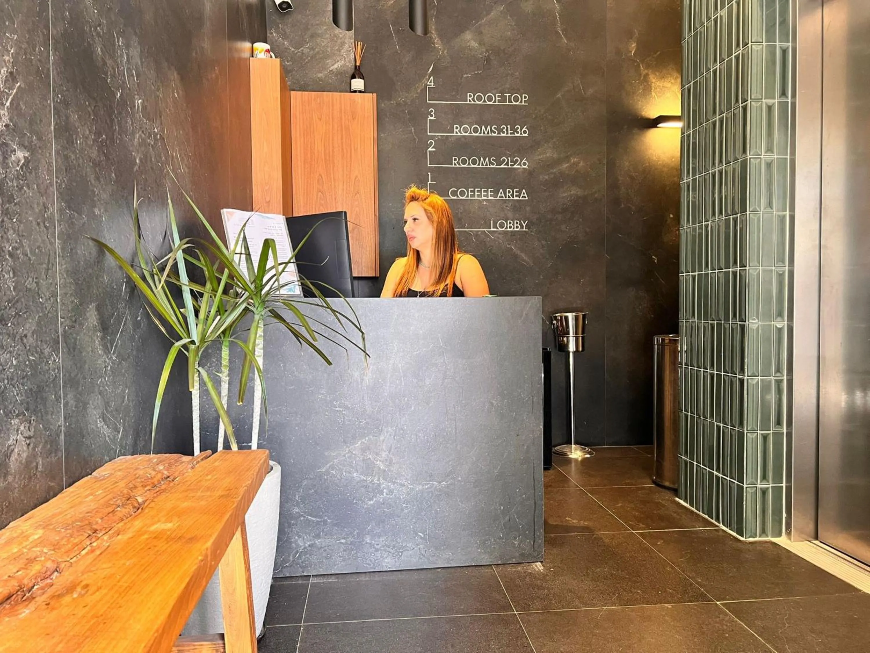 Lobby or reception in Dizengoff 208 Hotel Tel Aviv