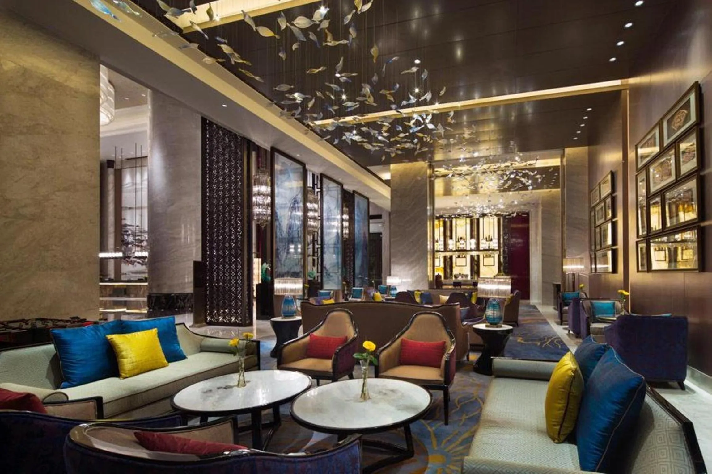 Lounge or bar in Wanda Realm Yiwu