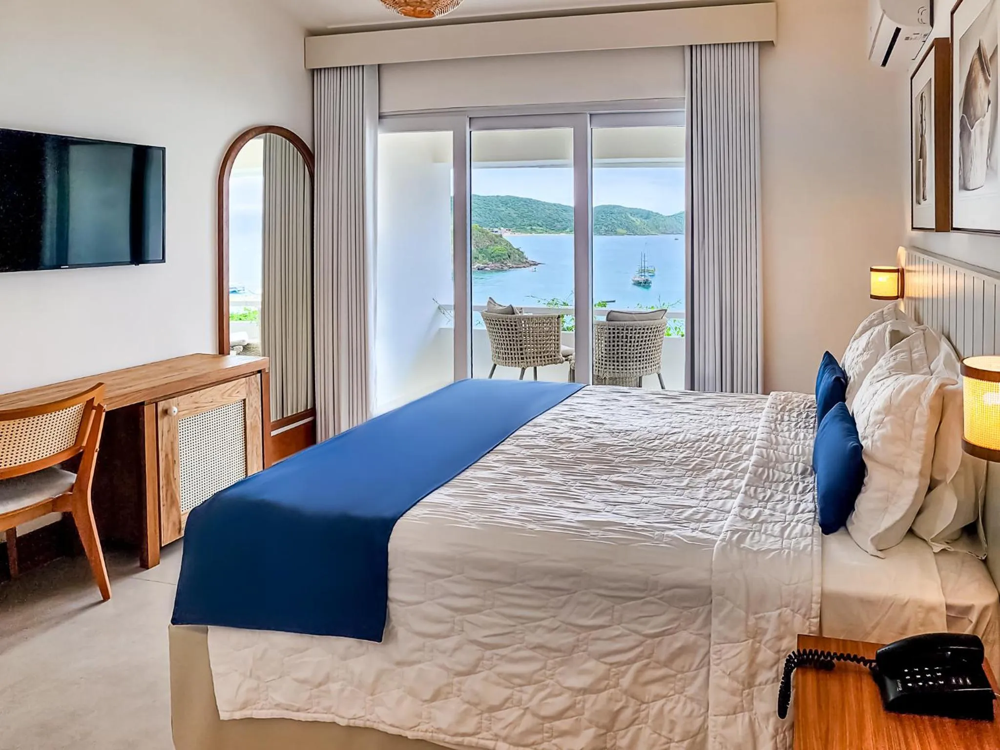 Bedroom, Bed in Byblos Pousada