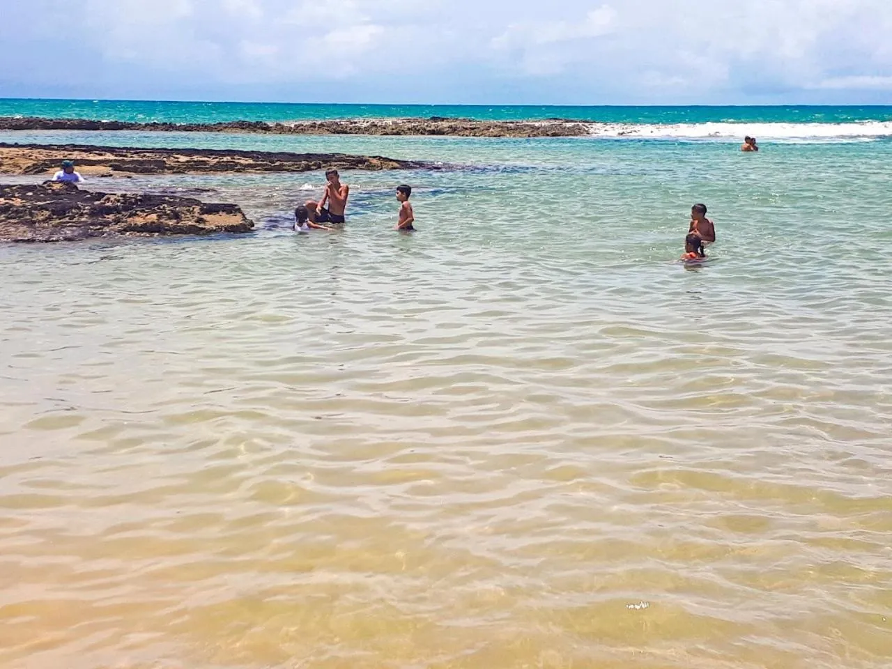 Beach in Sol Praia Marina Hotel