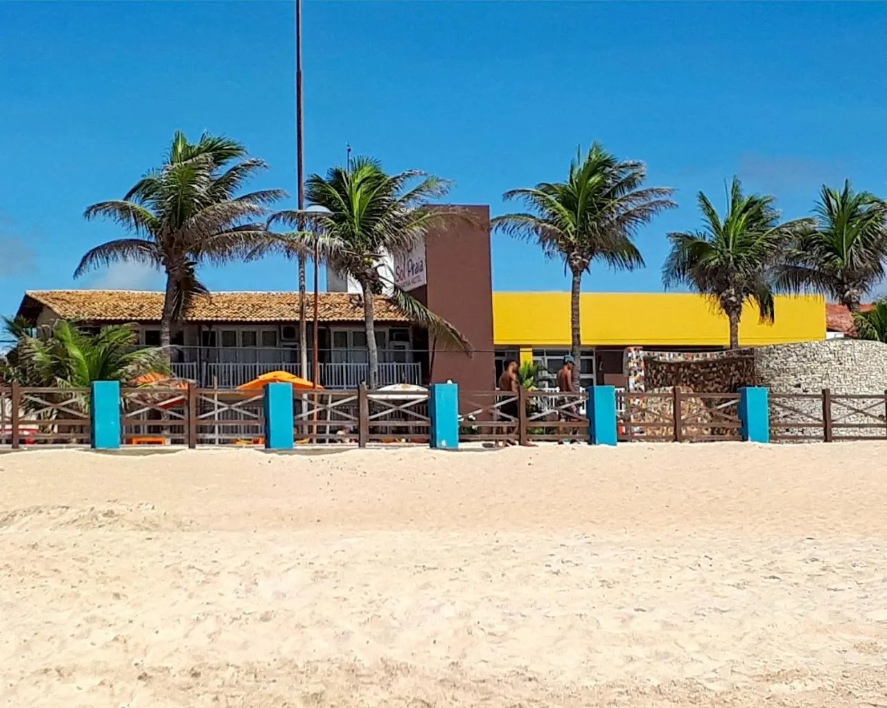 Beach in Sol Praia Marina Hotel