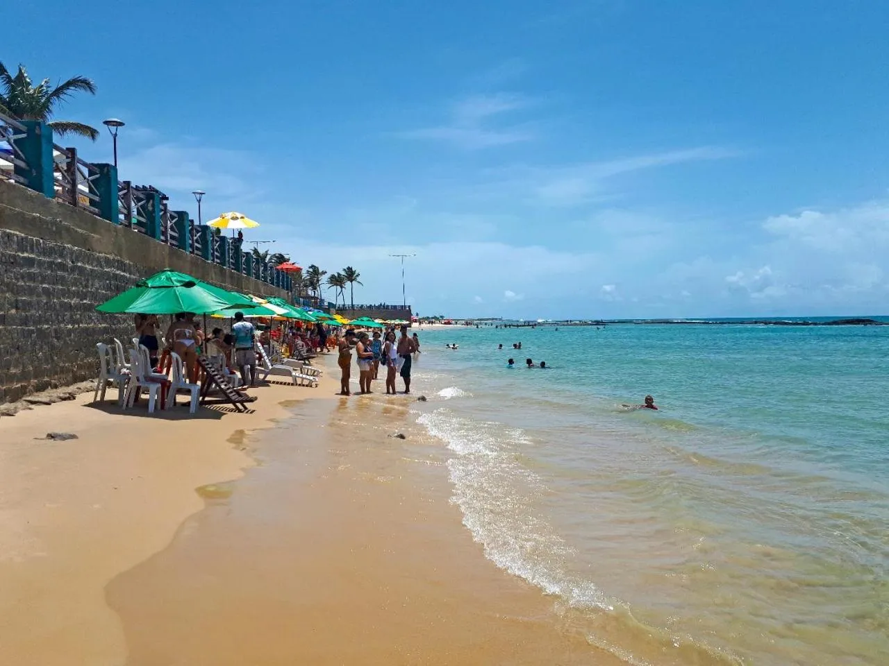 Beach in Sol Praia Marina Hotel