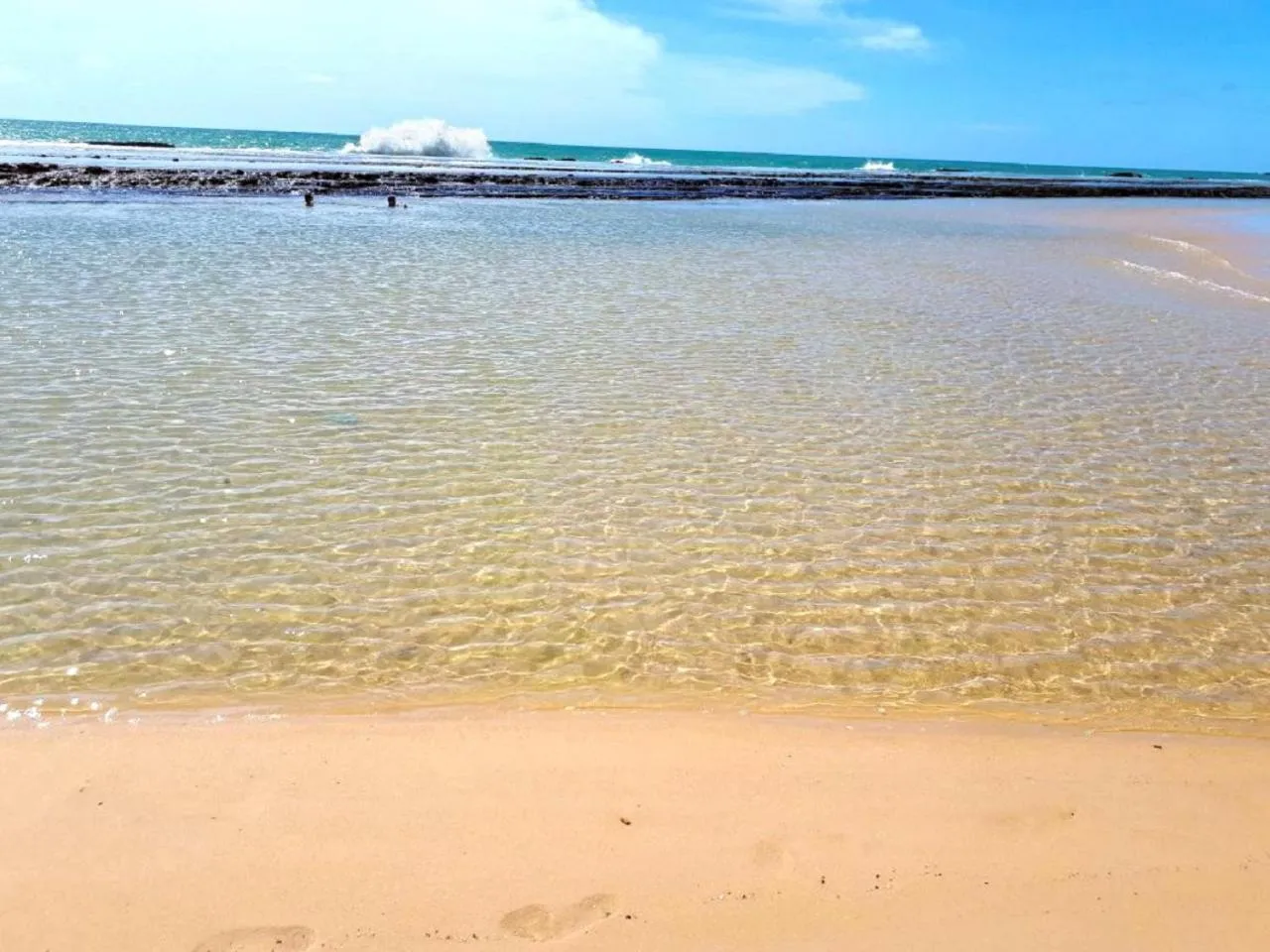 Beach in Sol Praia Marina Hotel