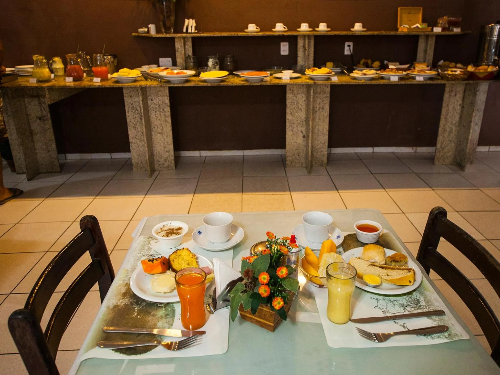 Breakfast in Sol Praia Marina Hotel