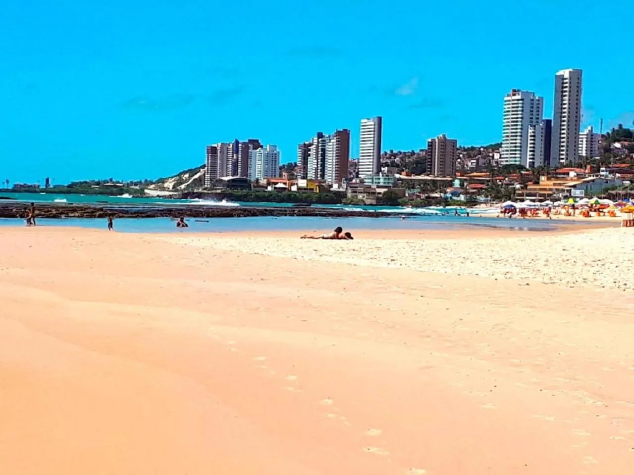 Beach in Sol Praia Marina Hotel