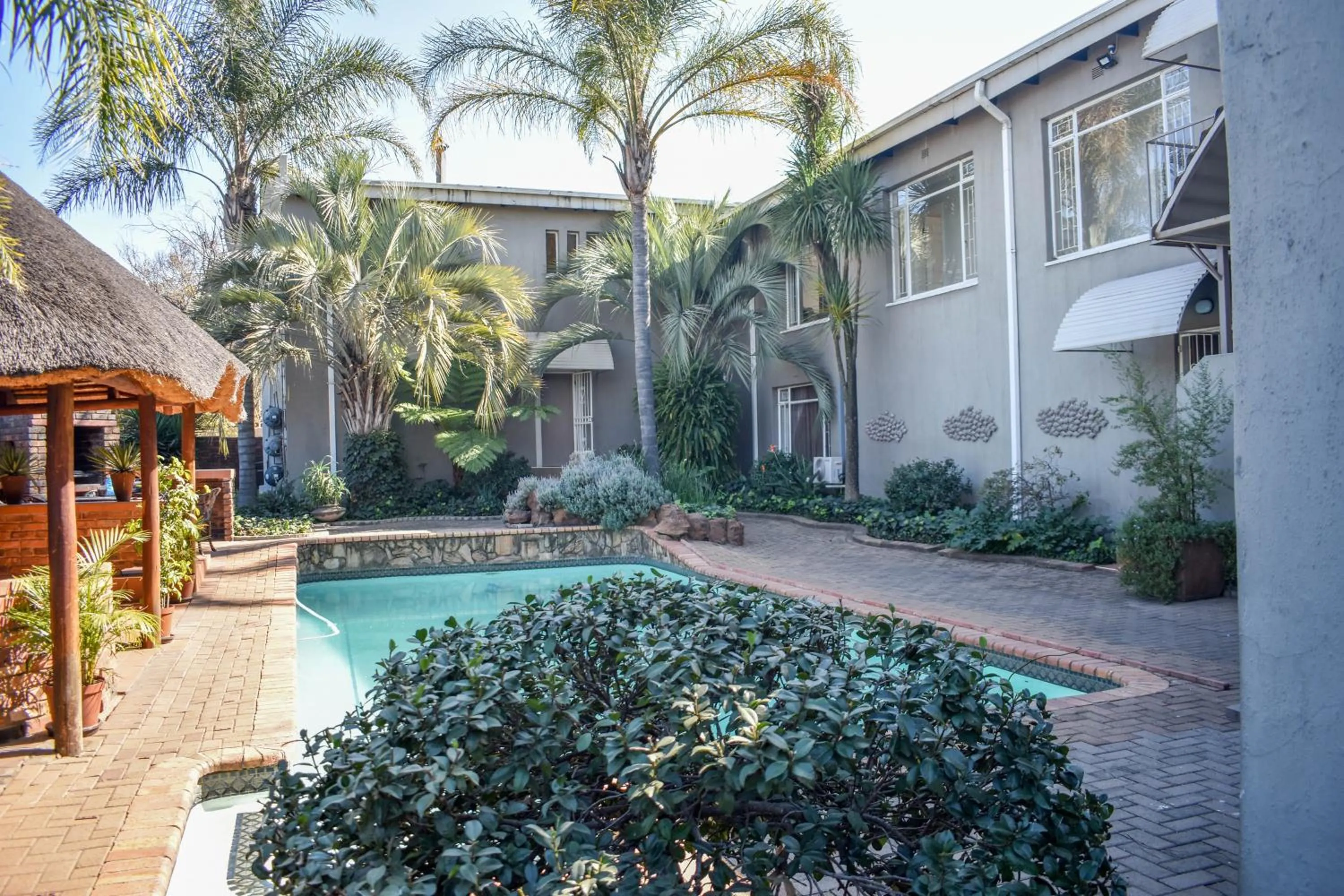 Garden in Blue Sparrow Guest House