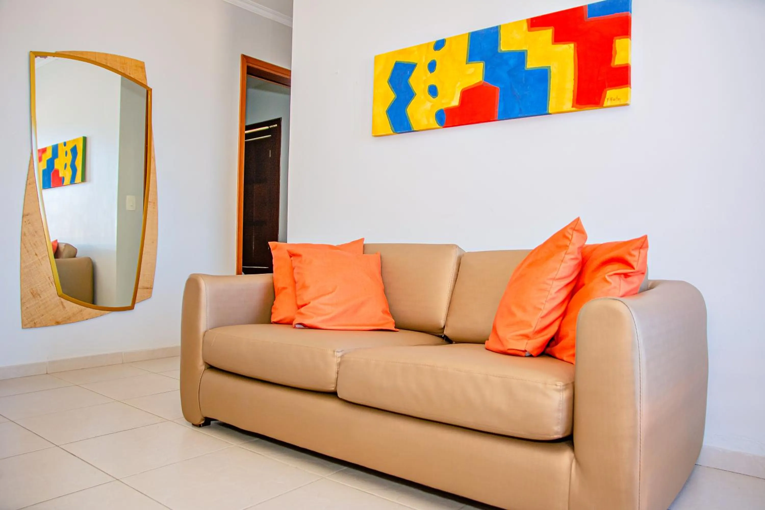 Living room in Garbos Soleil Hotel