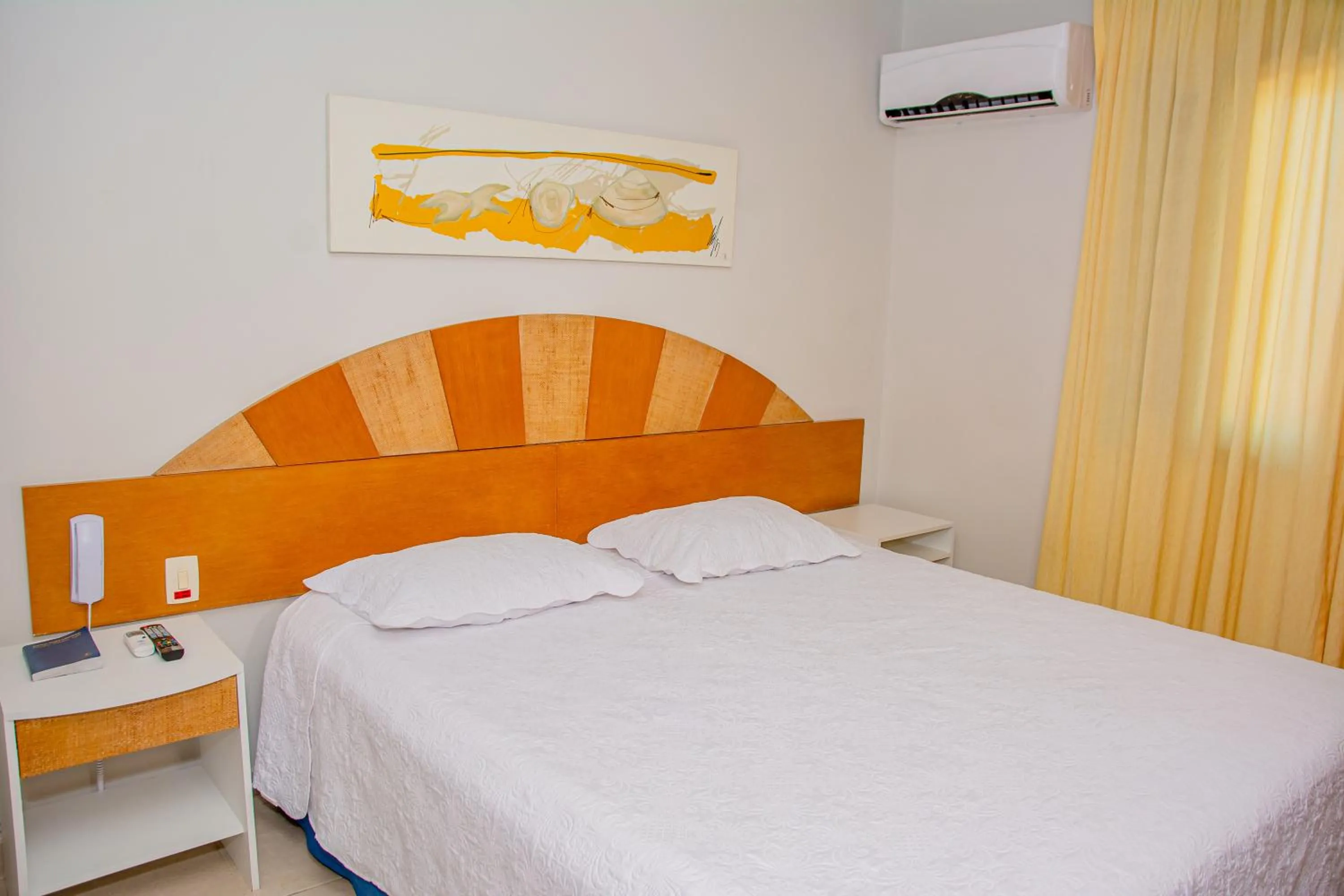 Bed in Garbos Soleil Hotel