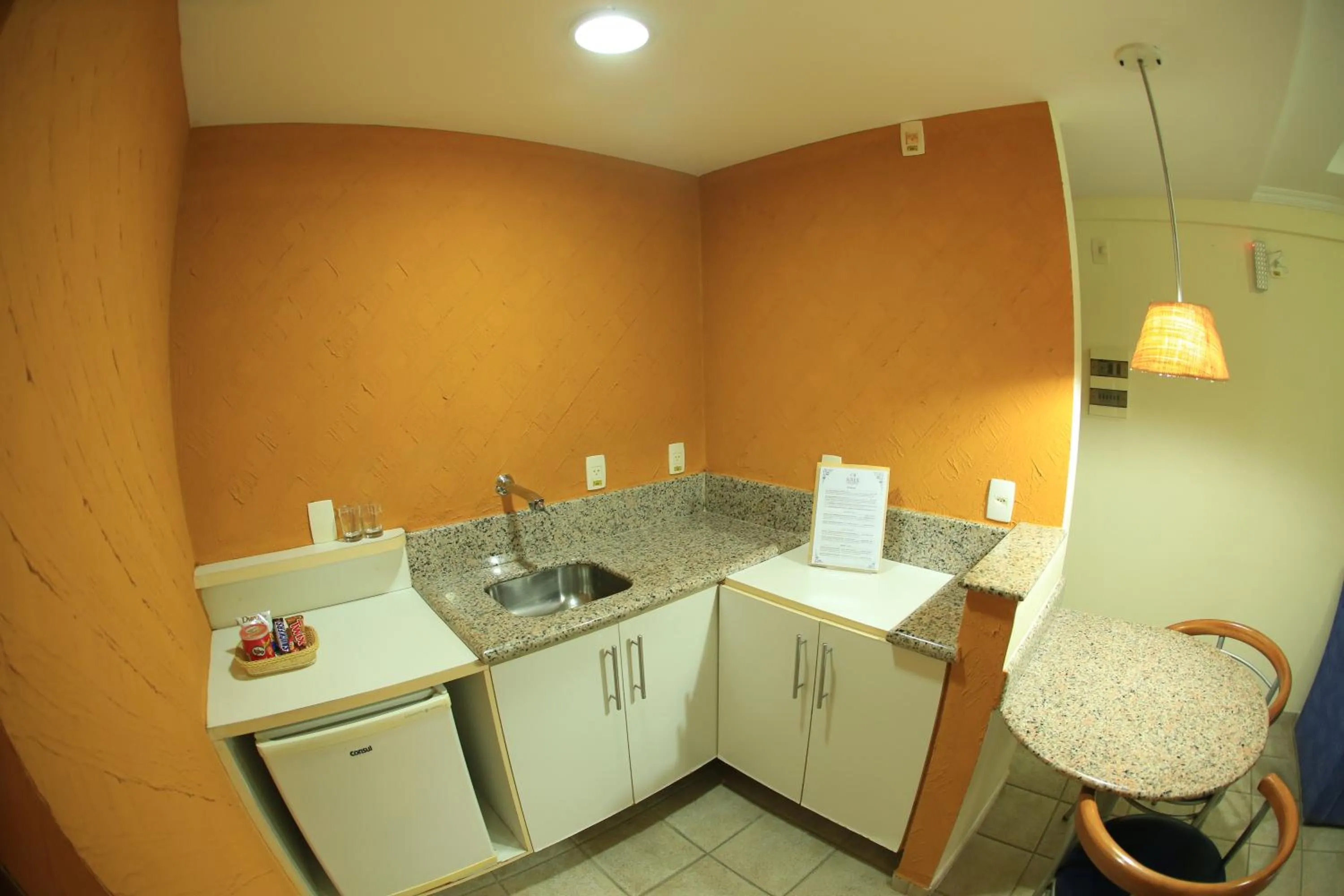 Dining area in Garbos Soleil Hotel