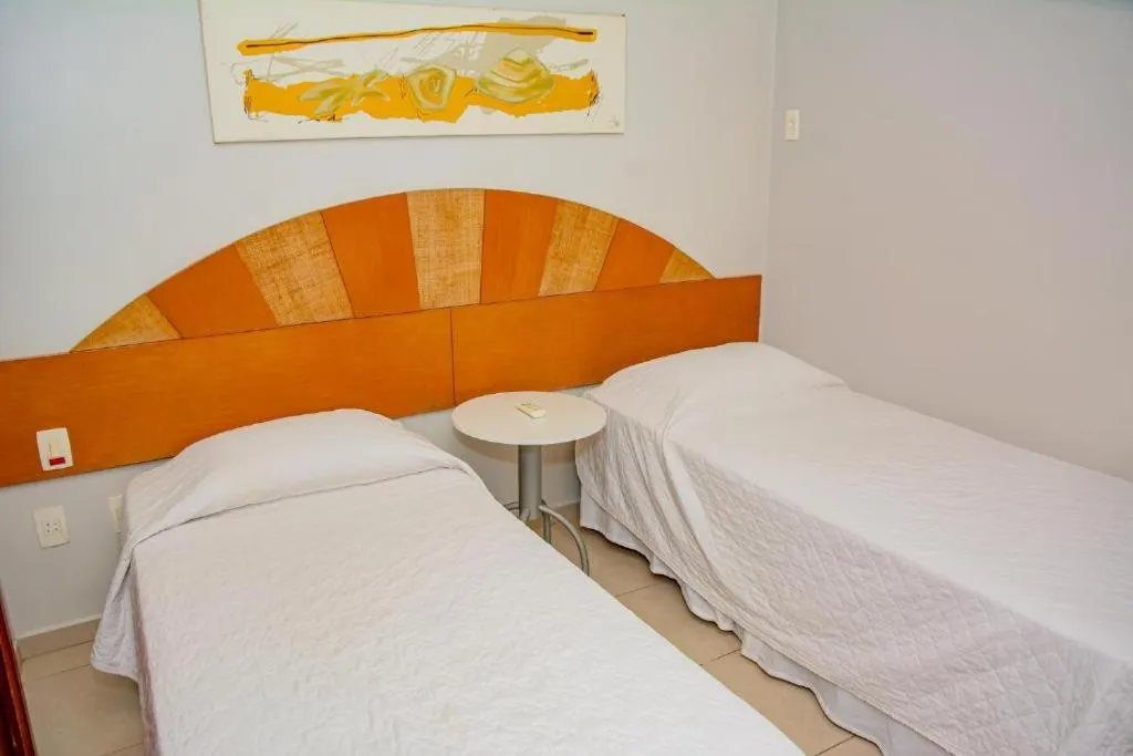 Bed in Garbos Soleil Hotel