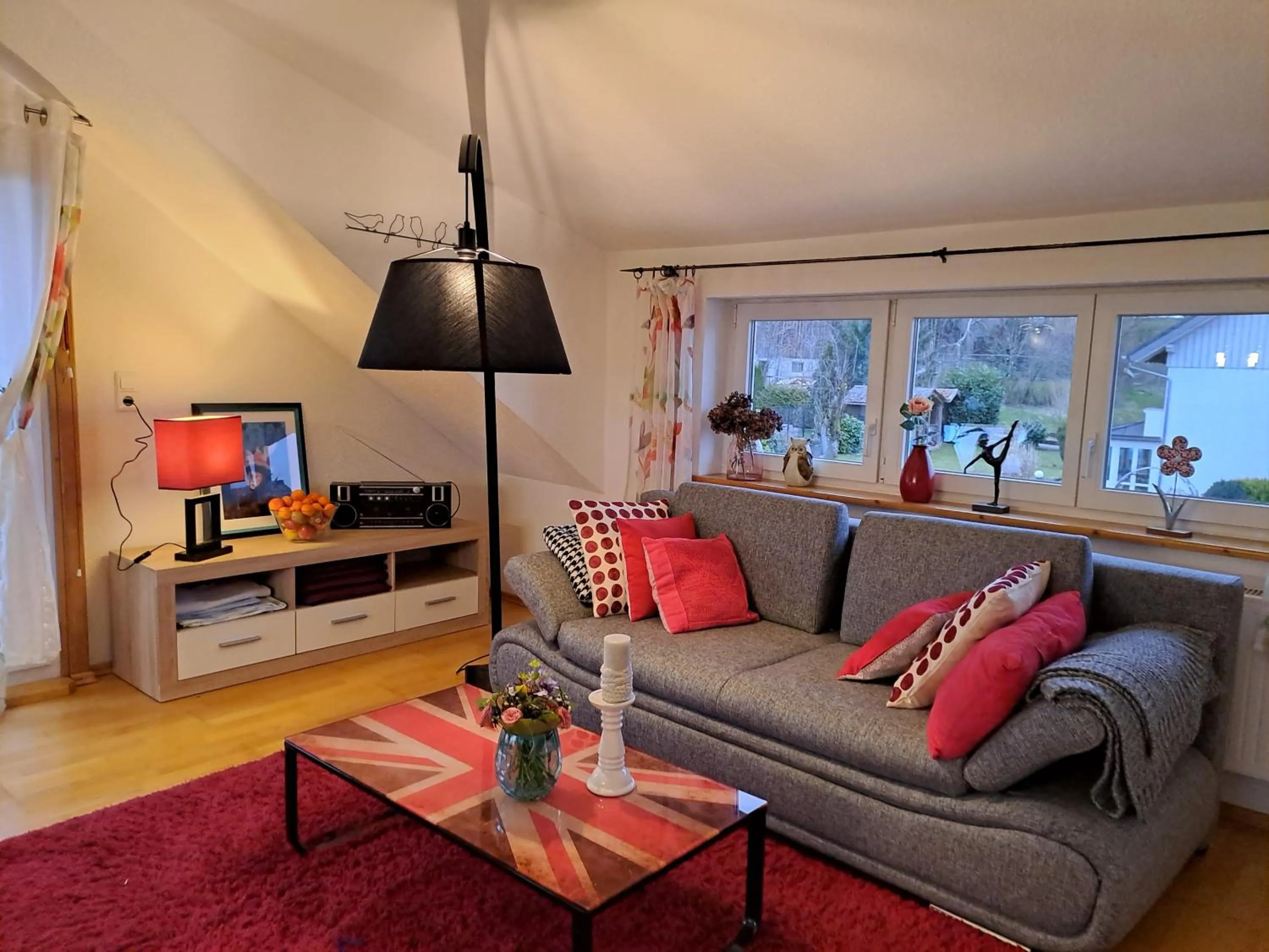 Living room in Ferienwohnung Luisa