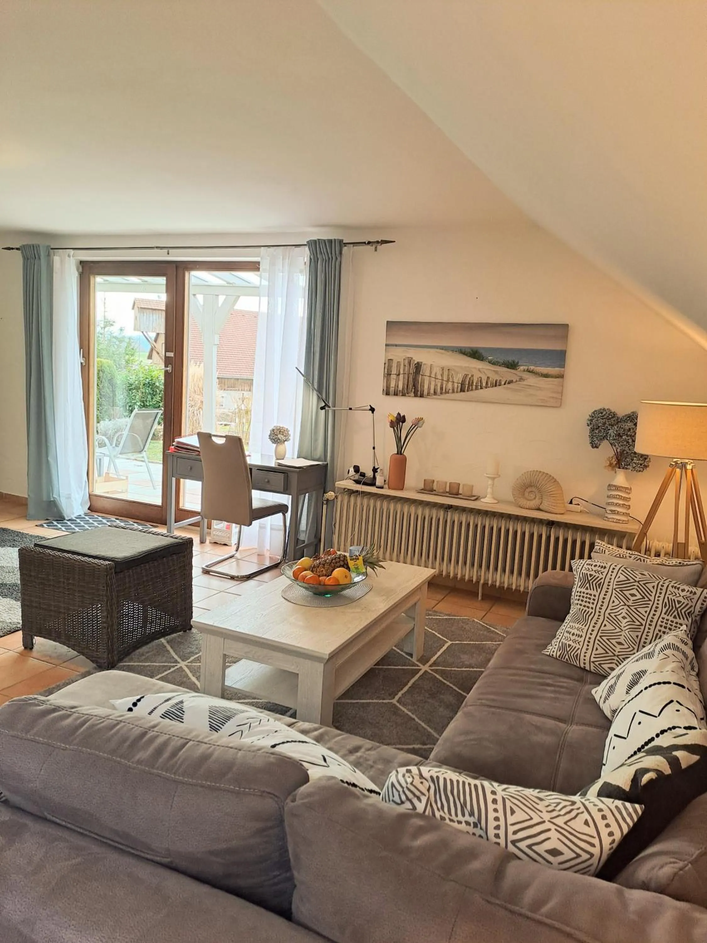 Seating area in Sonniges Familien-Nest im Allgäu