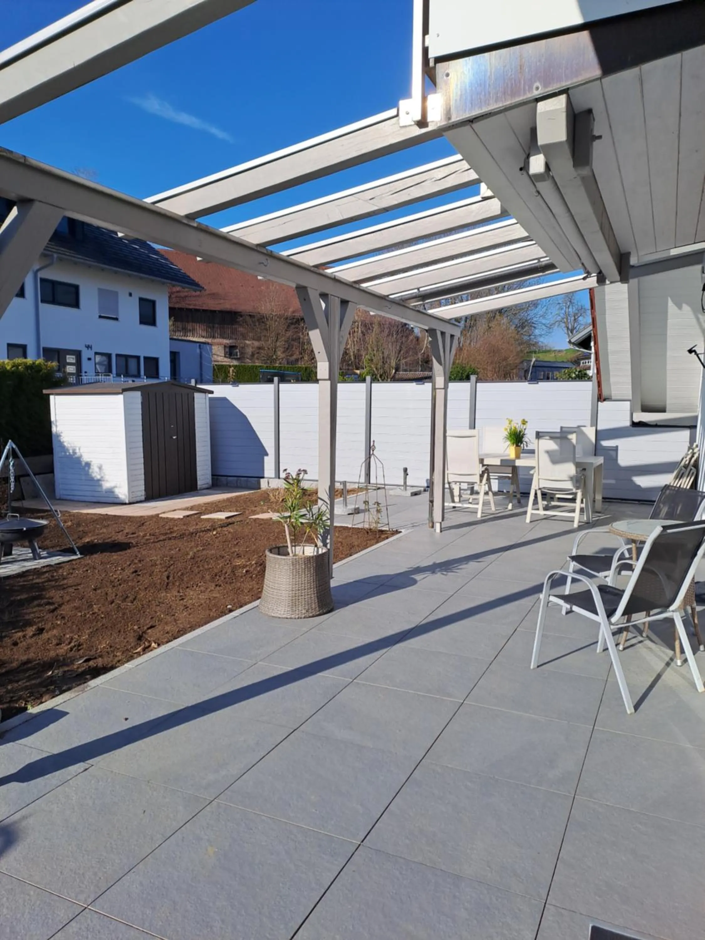 Balcony/Terrace in Sonniges Familien-Nest im Allgäu