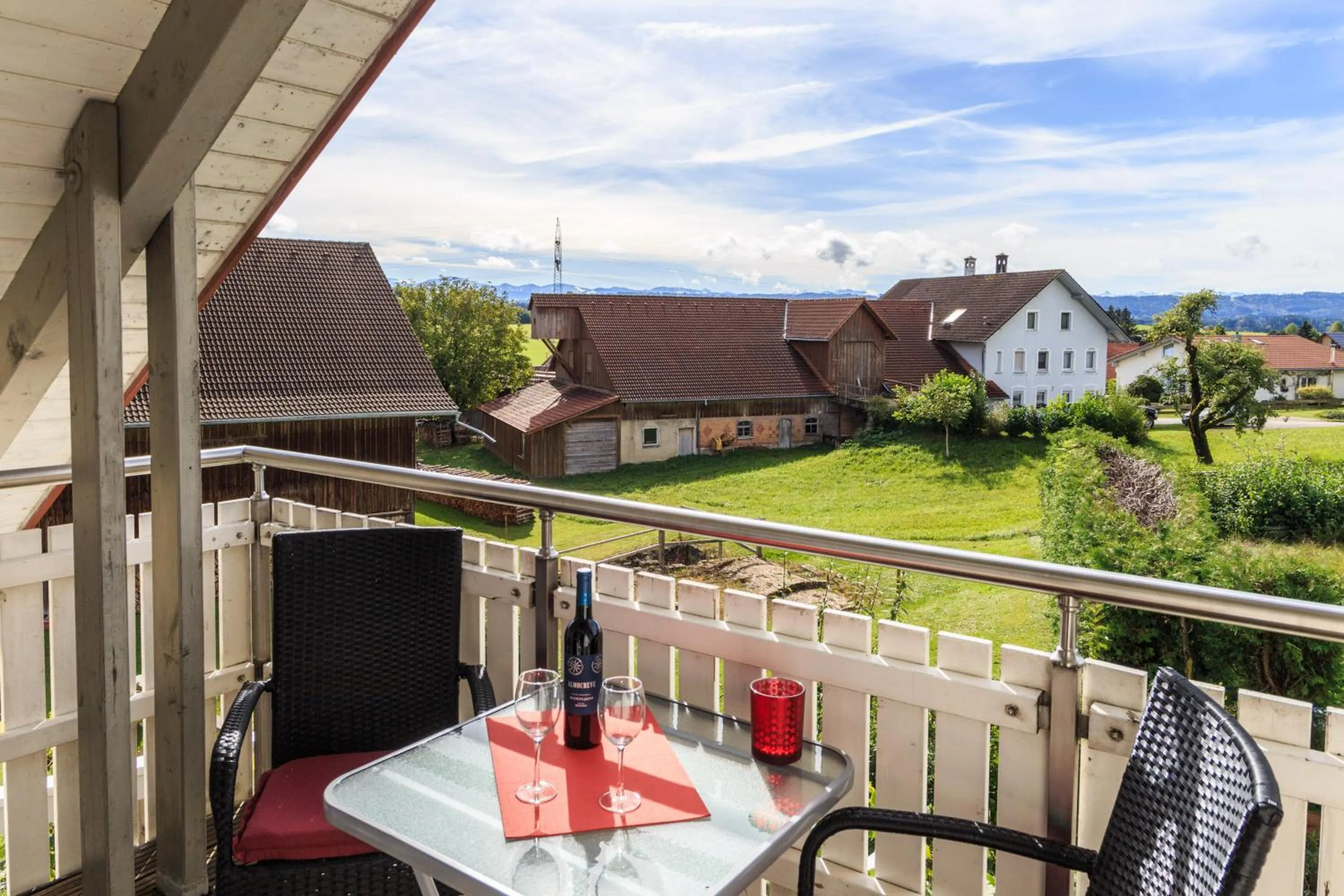 Balcony/Terrace in Sonniges Familien-Nest im Allgäu