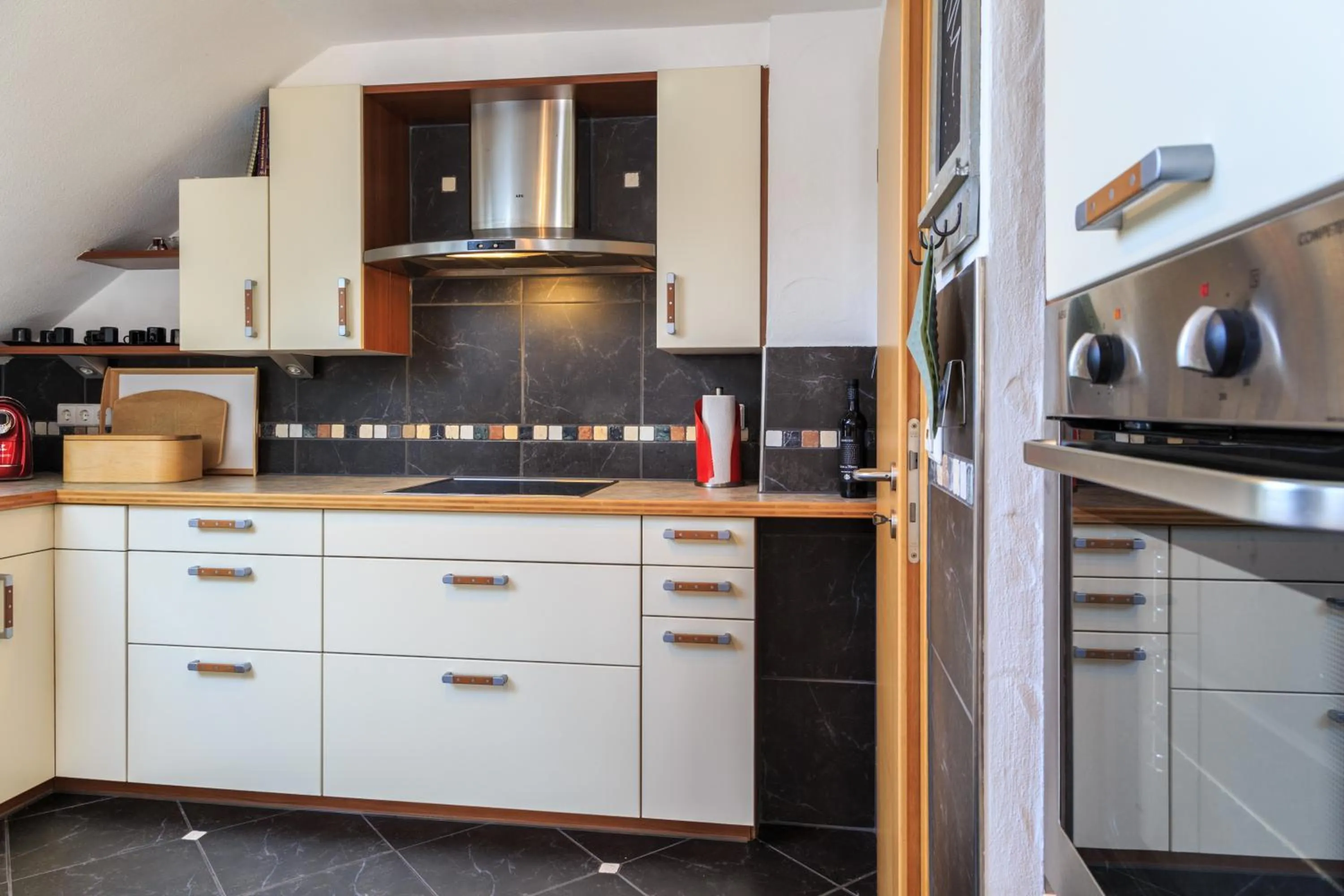 Kitchen or kitchenette in Sonniges Familien-Nest im Allgäu