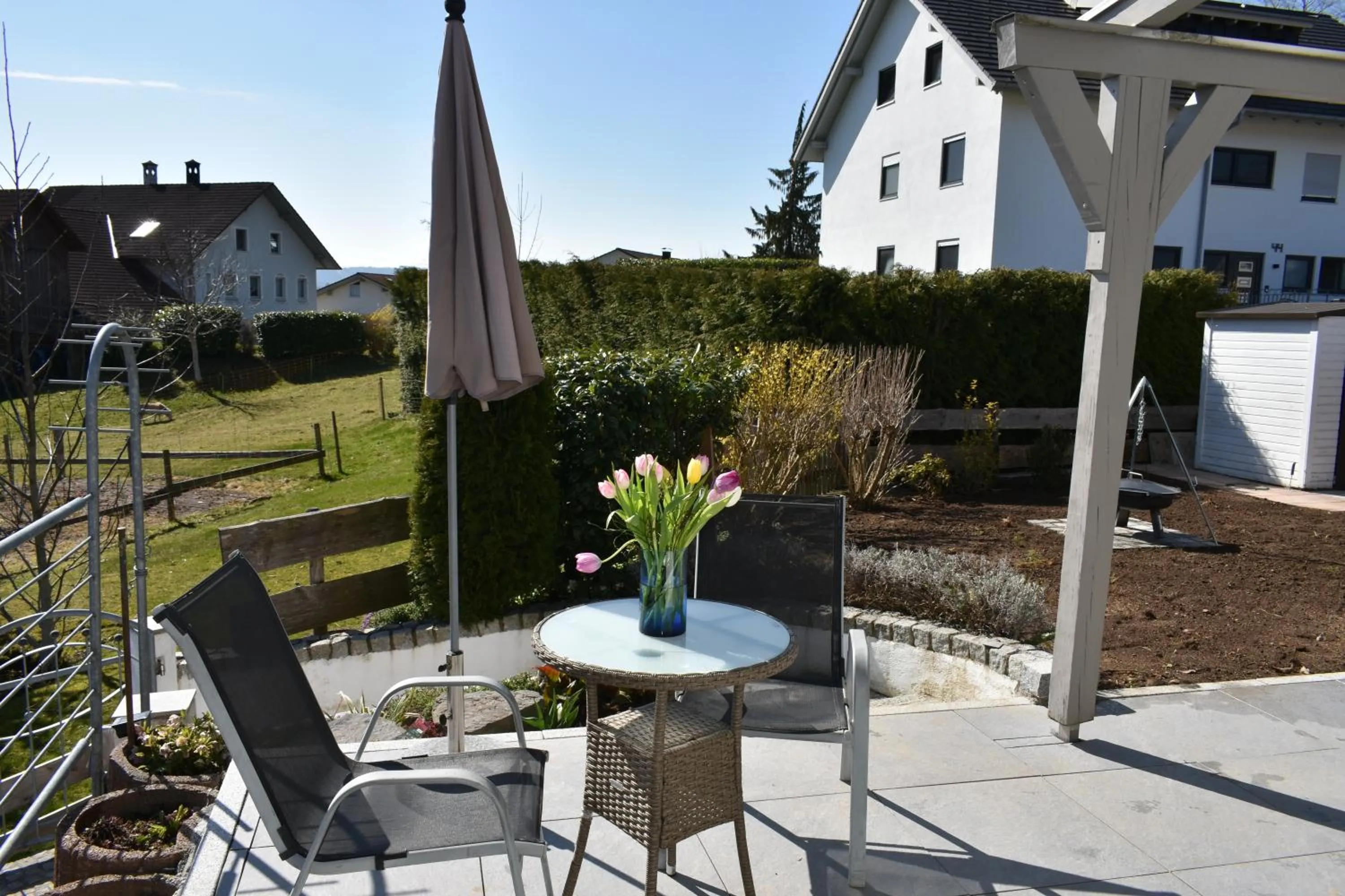 View (from property/room) in Sonniges Familien-Nest im Allgäu