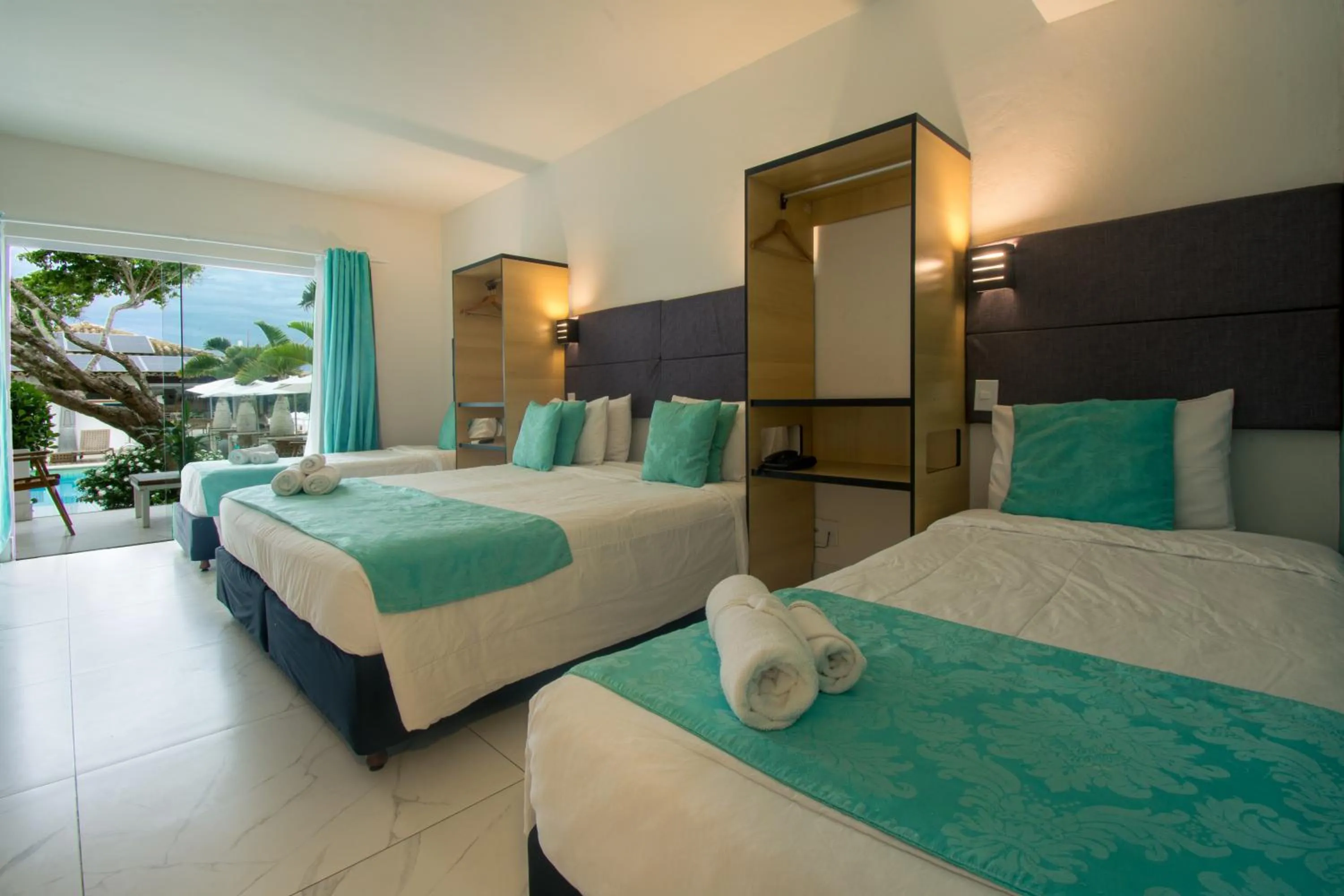 Bed in Pousada Aroma do Mar by Latitud Hoteles