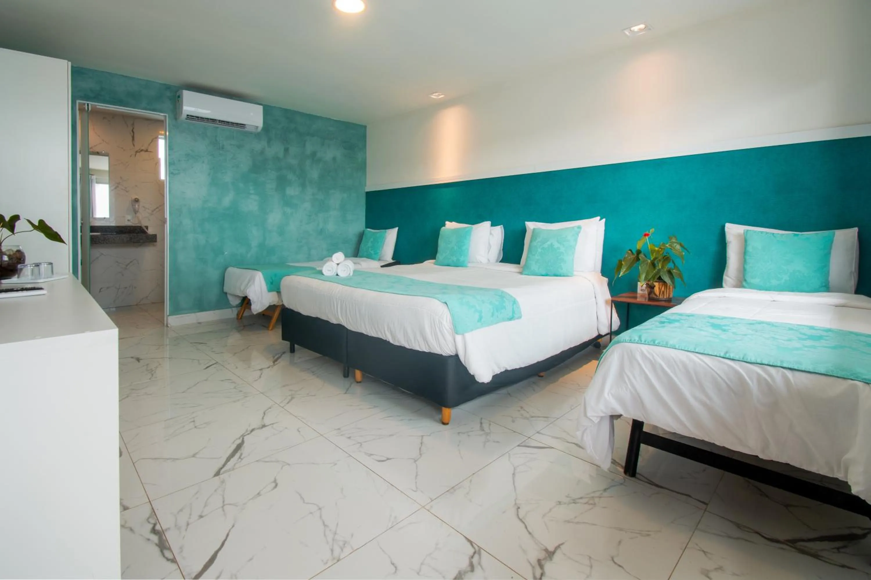 Bed in Pousada Aroma do Mar by Latitud Hoteles