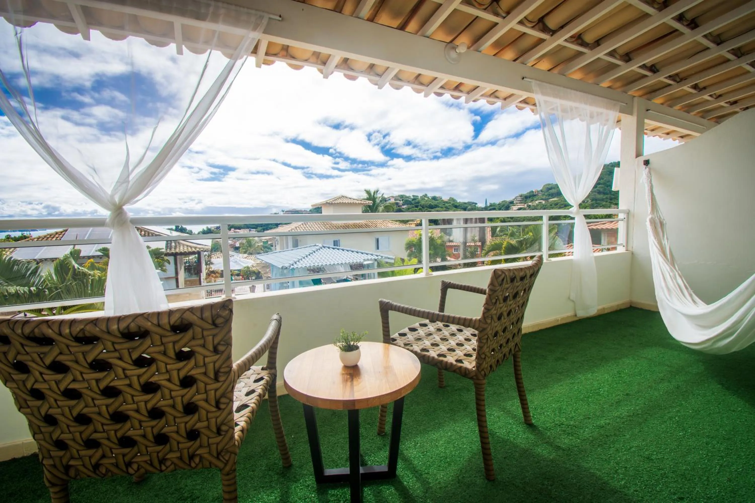 Seating area in Pousada Aroma do Mar by Latitud Hoteles