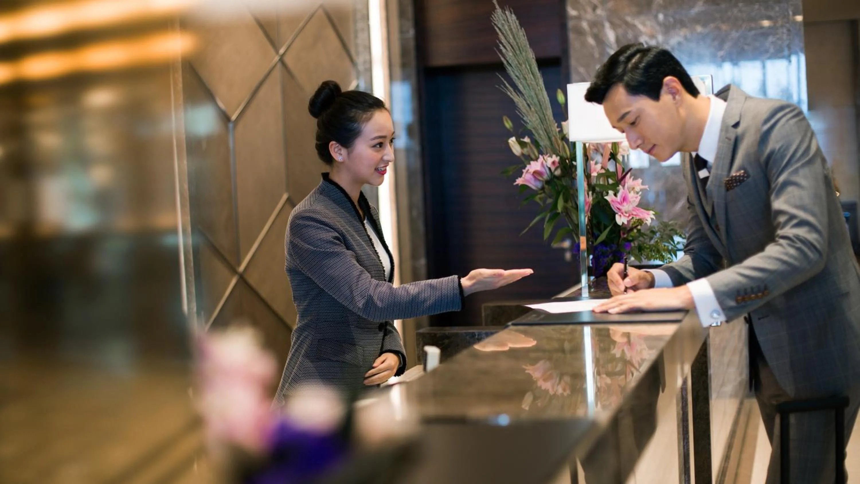 Property building in InterContinental Shanghai Hongqiao NECC by IHG