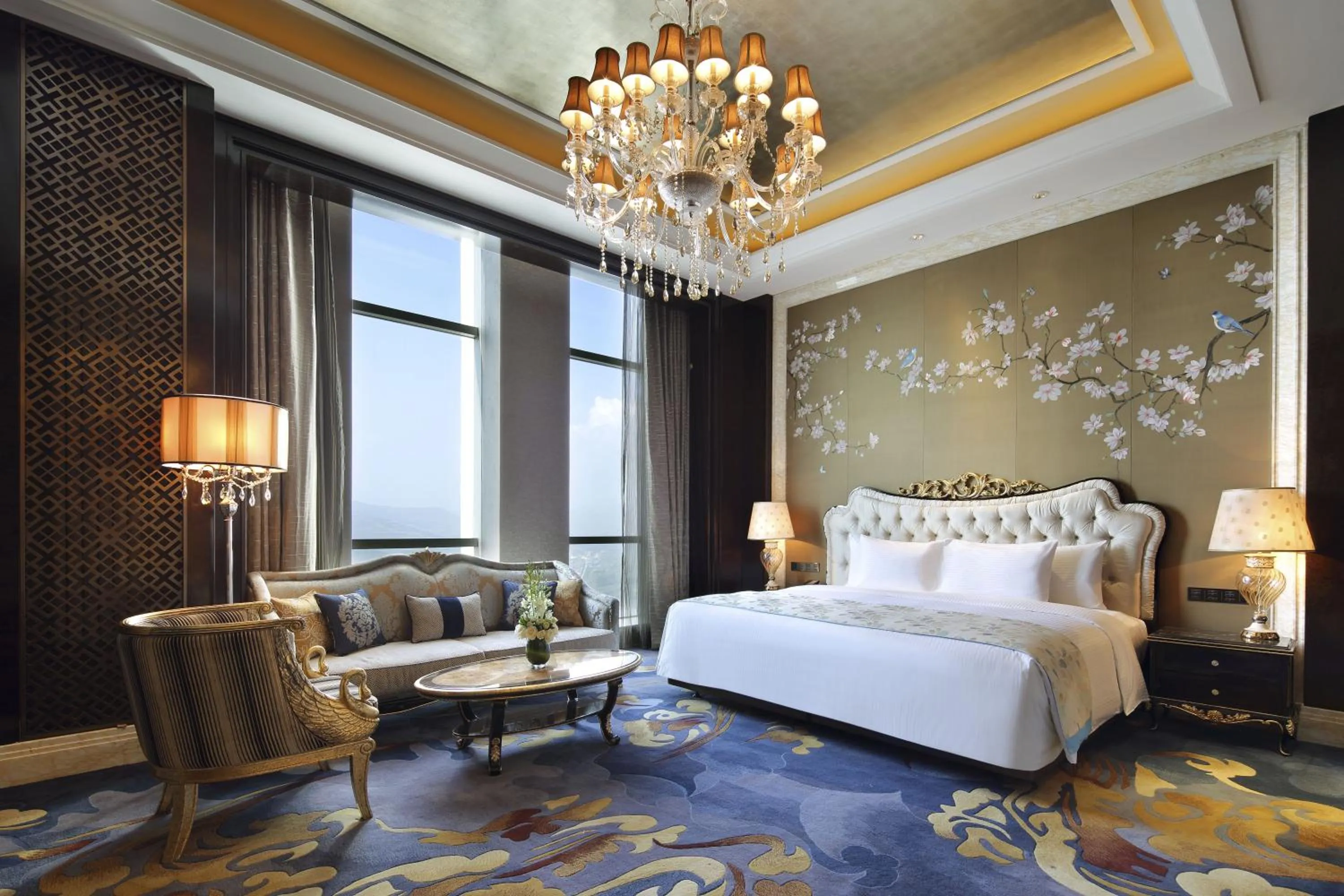 Bedroom, Bed in Wanda Vista Xining