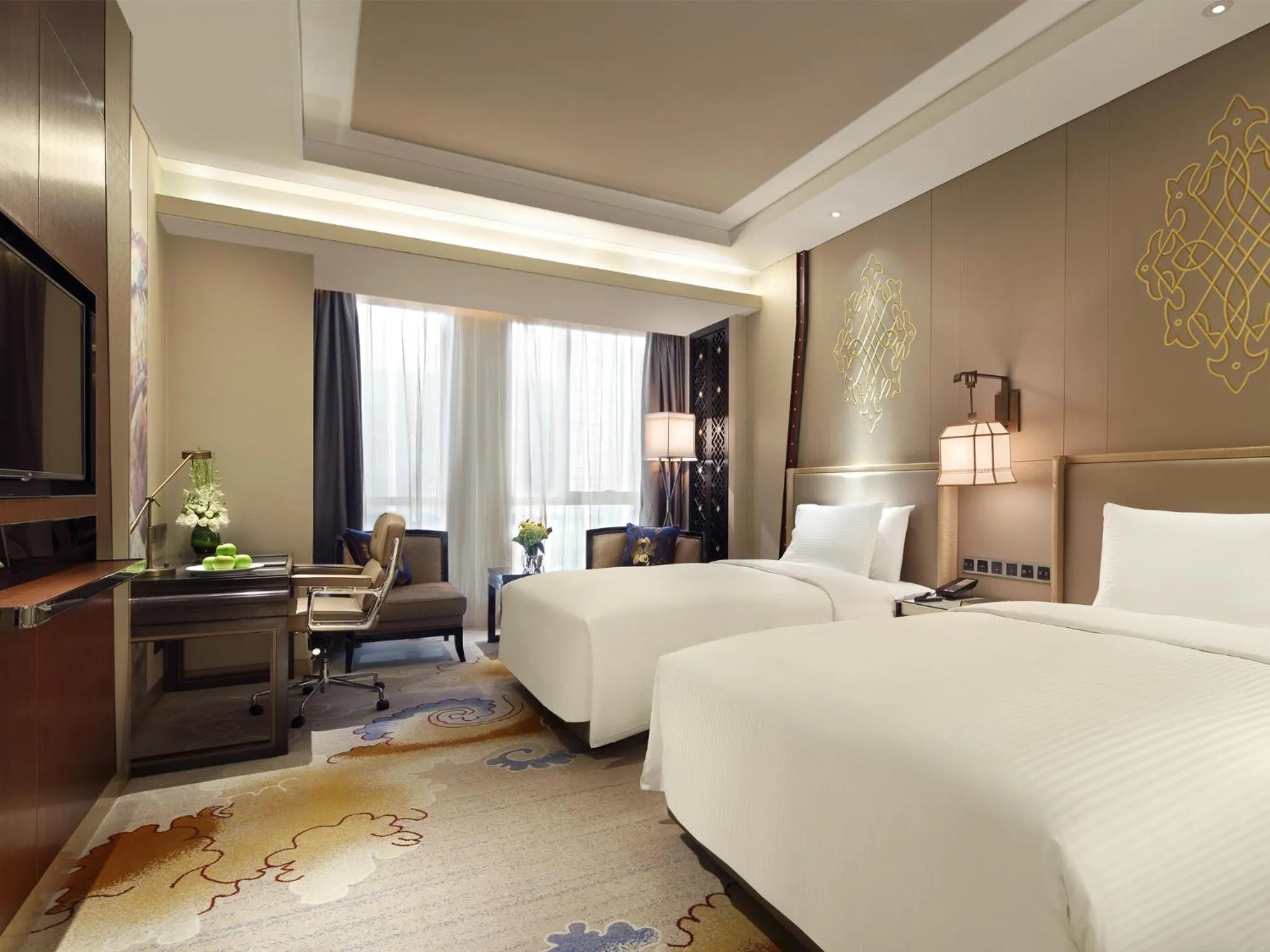 Property building, Bed in Wanda Vista Xining