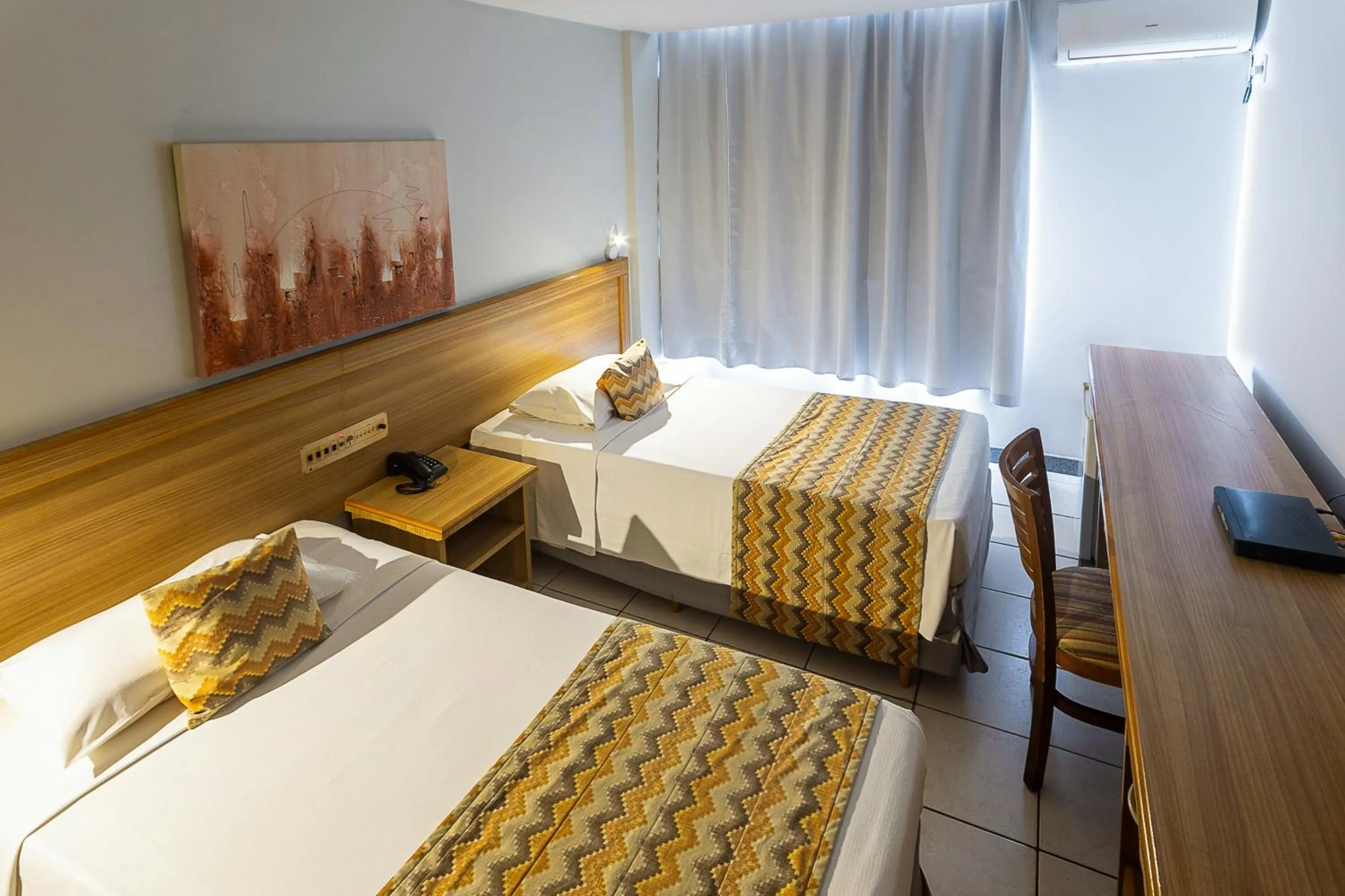 Bedroom, Bed in Hotel Golden Park Rio de Janeiro Aeroporto By Nacional Inn