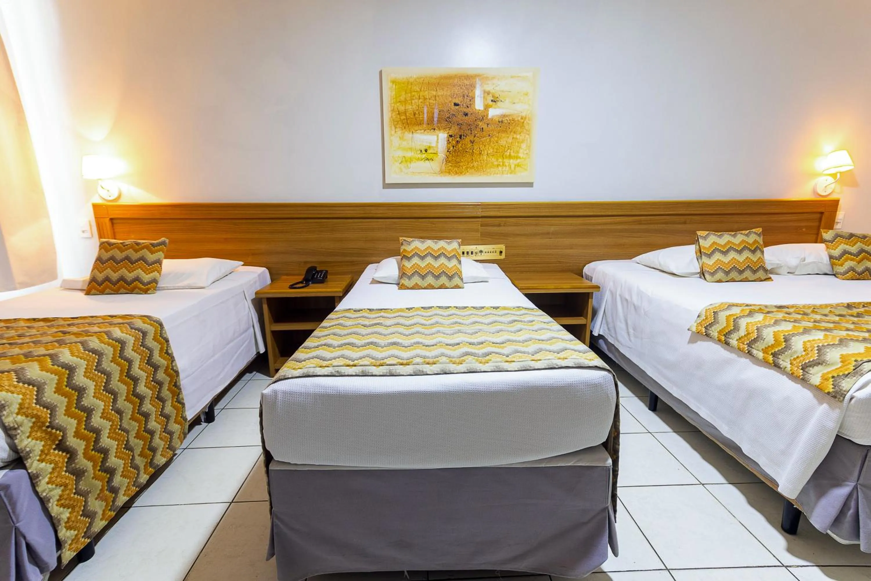 Bedroom, Bed in Hotel Golden Park Rio de Janeiro Aeroporto By Nacional Inn