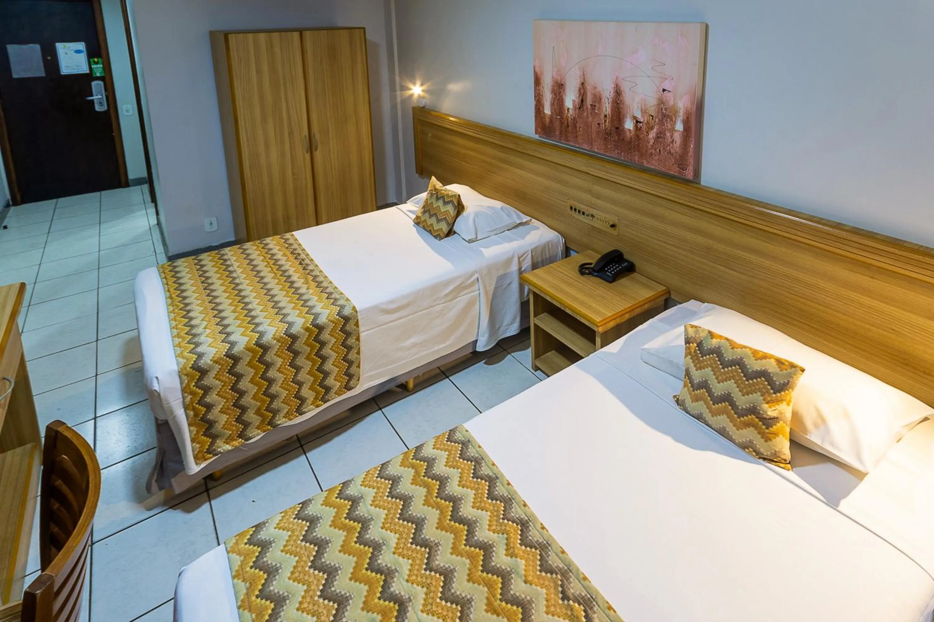 Bedroom, Bed in Hotel Golden Park Rio de Janeiro Aeroporto By Nacional Inn