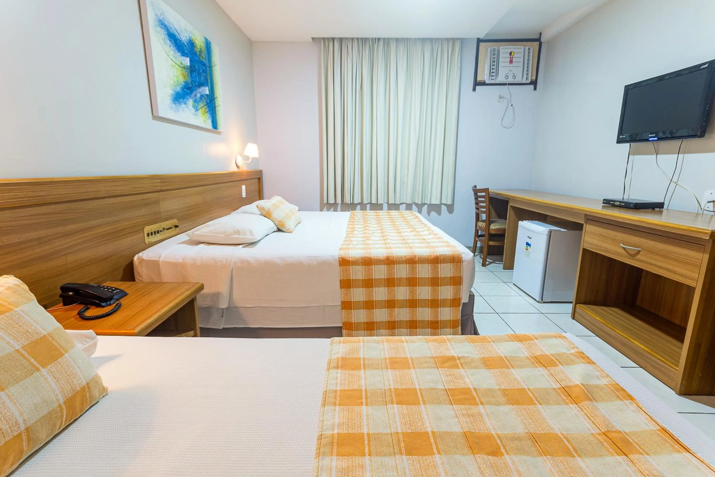 Bedroom, Bed in Hotel Golden Park Rio de Janeiro Aeroporto By Nacional Inn