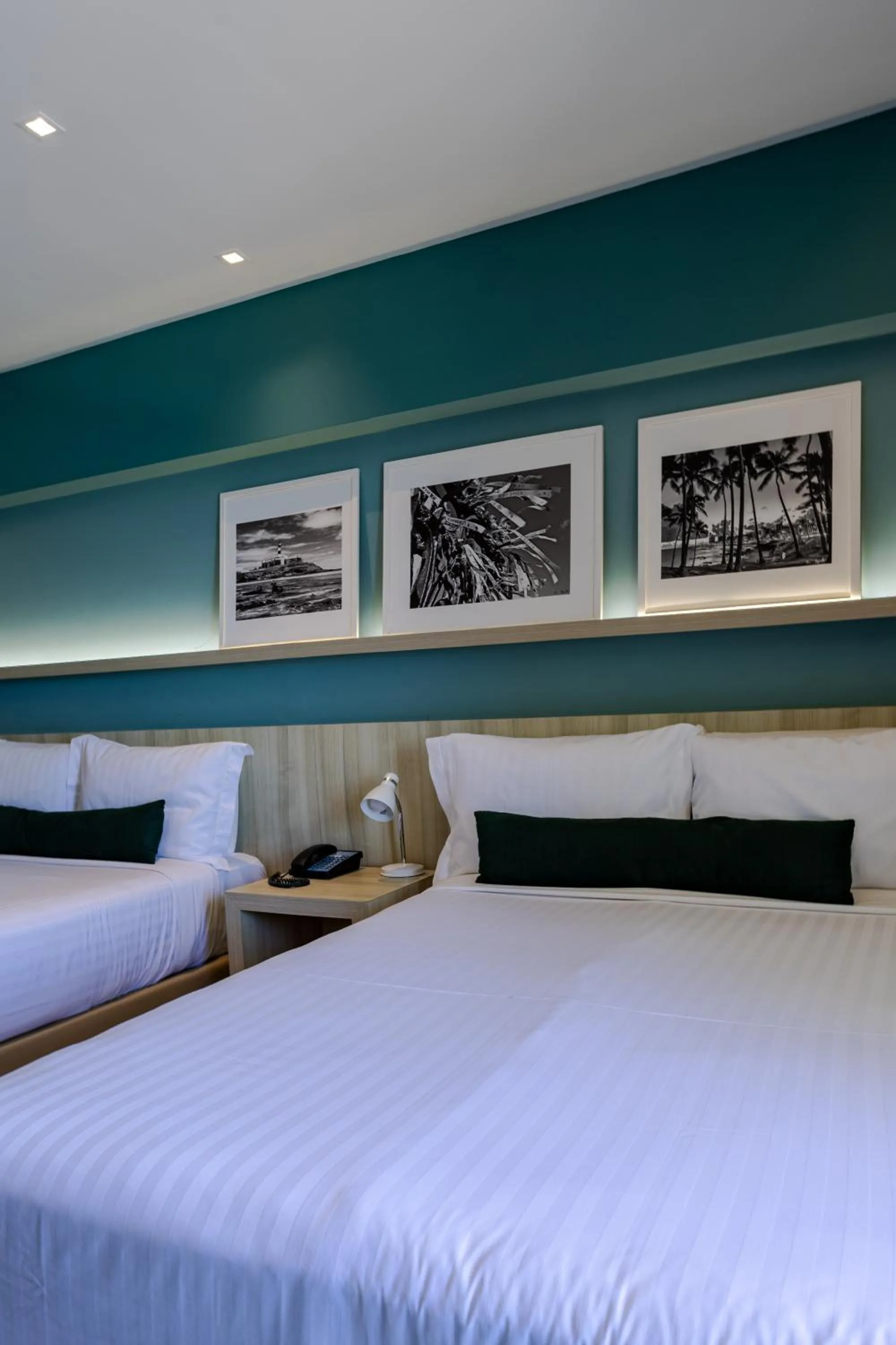 Bed in Monte Pascoal Praia Hotel Salvador