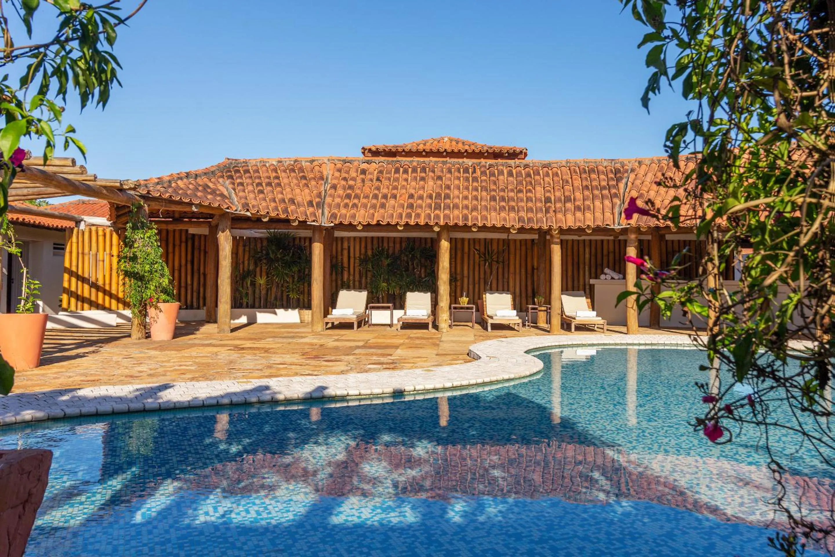 Swimming pool in Villa Rasa