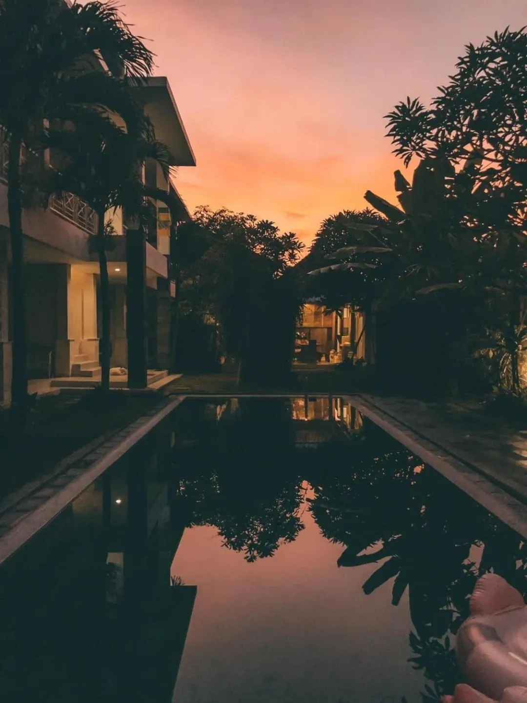 Sunset in Asung Guesthouse