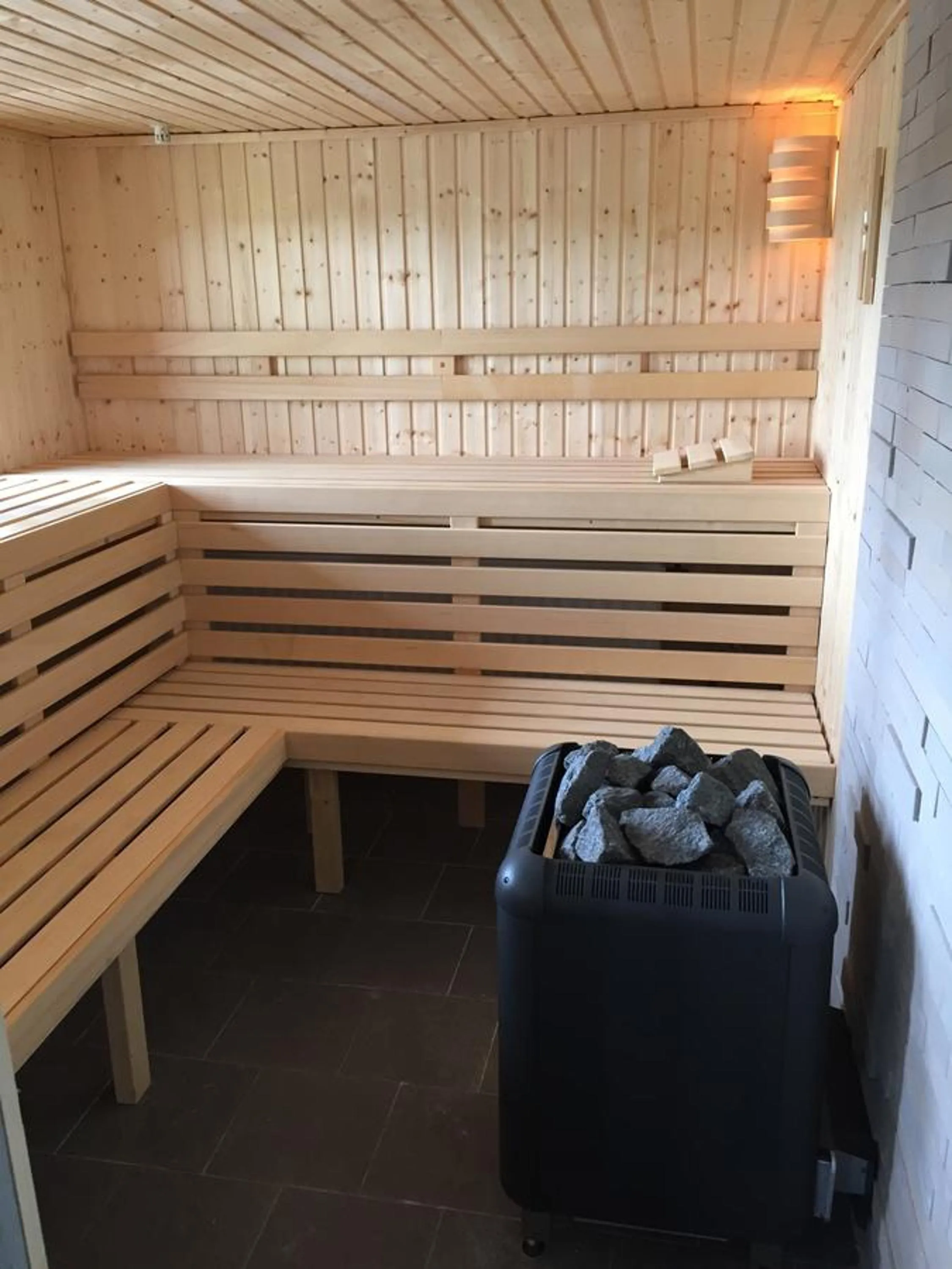 Sauna in Dunez men only resort