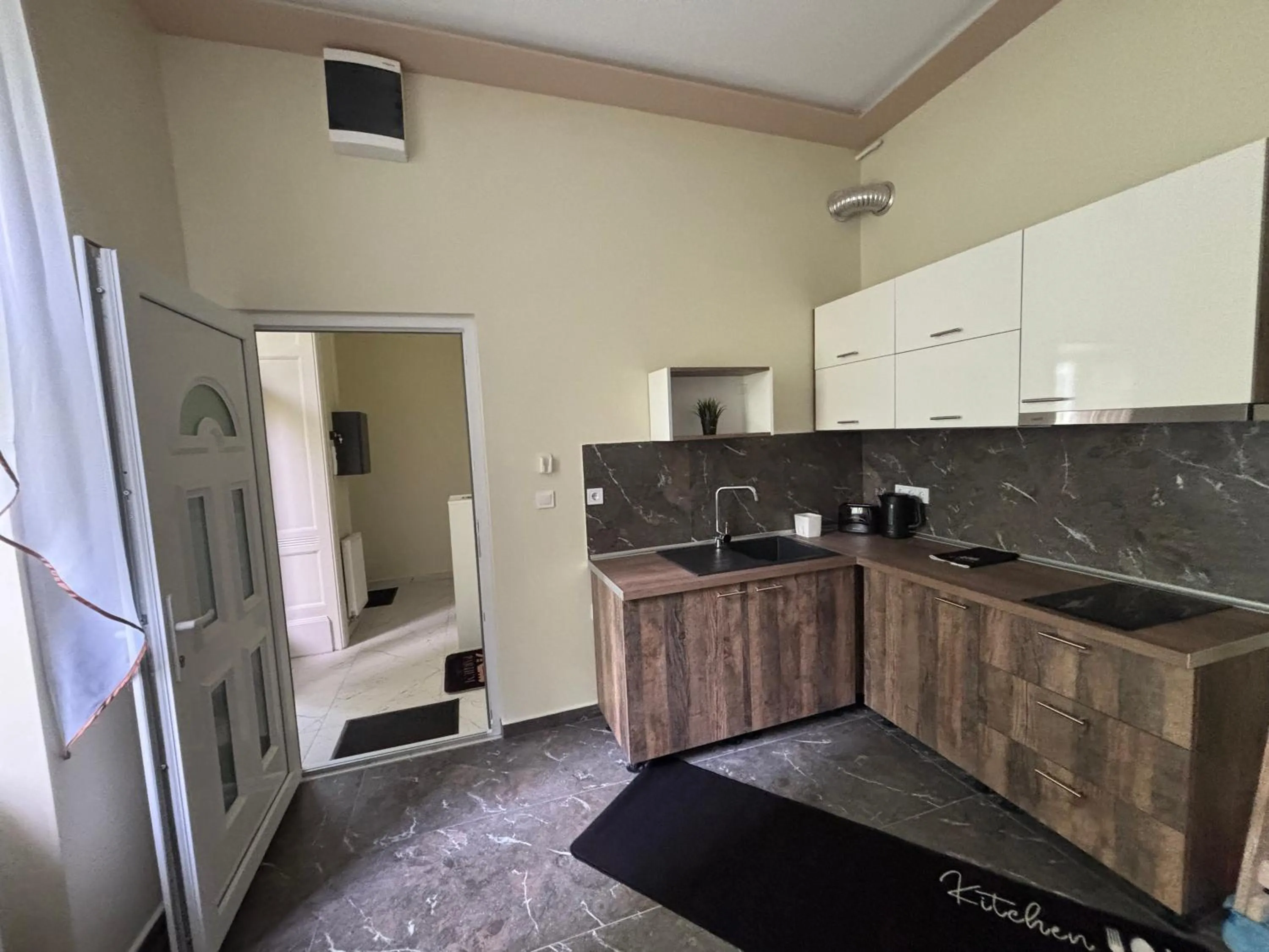 Kitchen or kitchenette in Partium Hotel Szeged