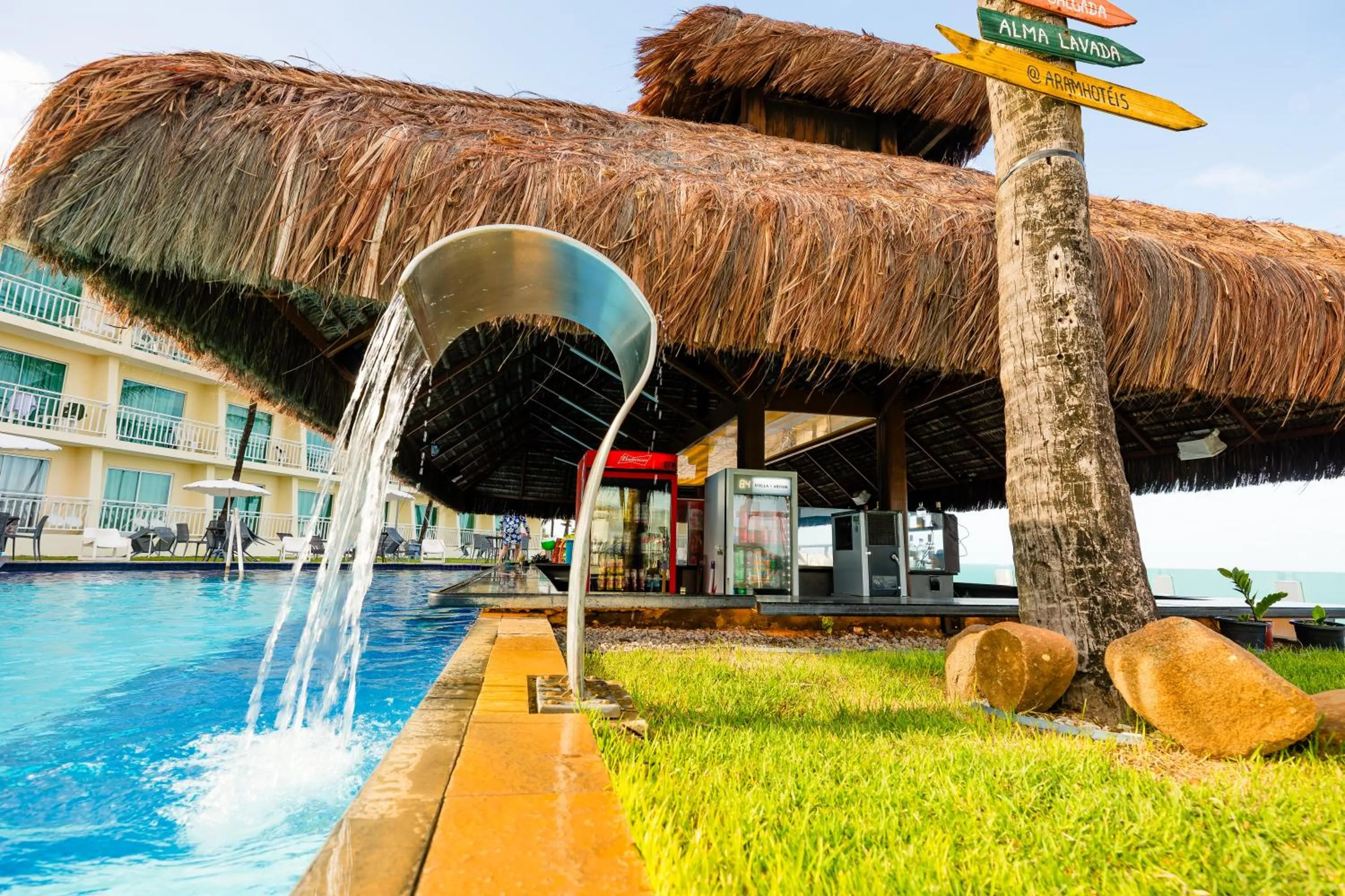 Pool view in El Aram Natal Mar