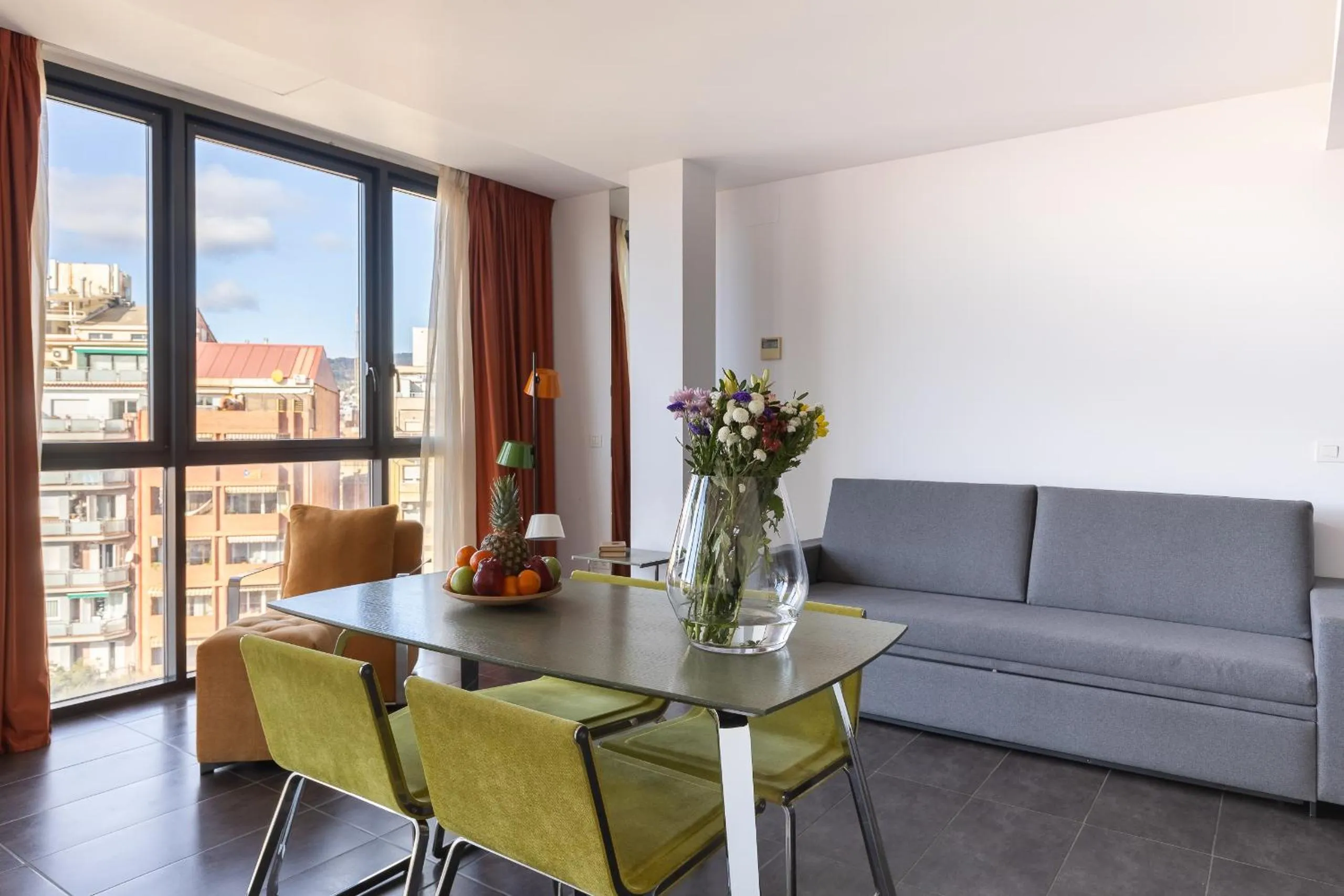 Living room in Cosmo Apartments Sants