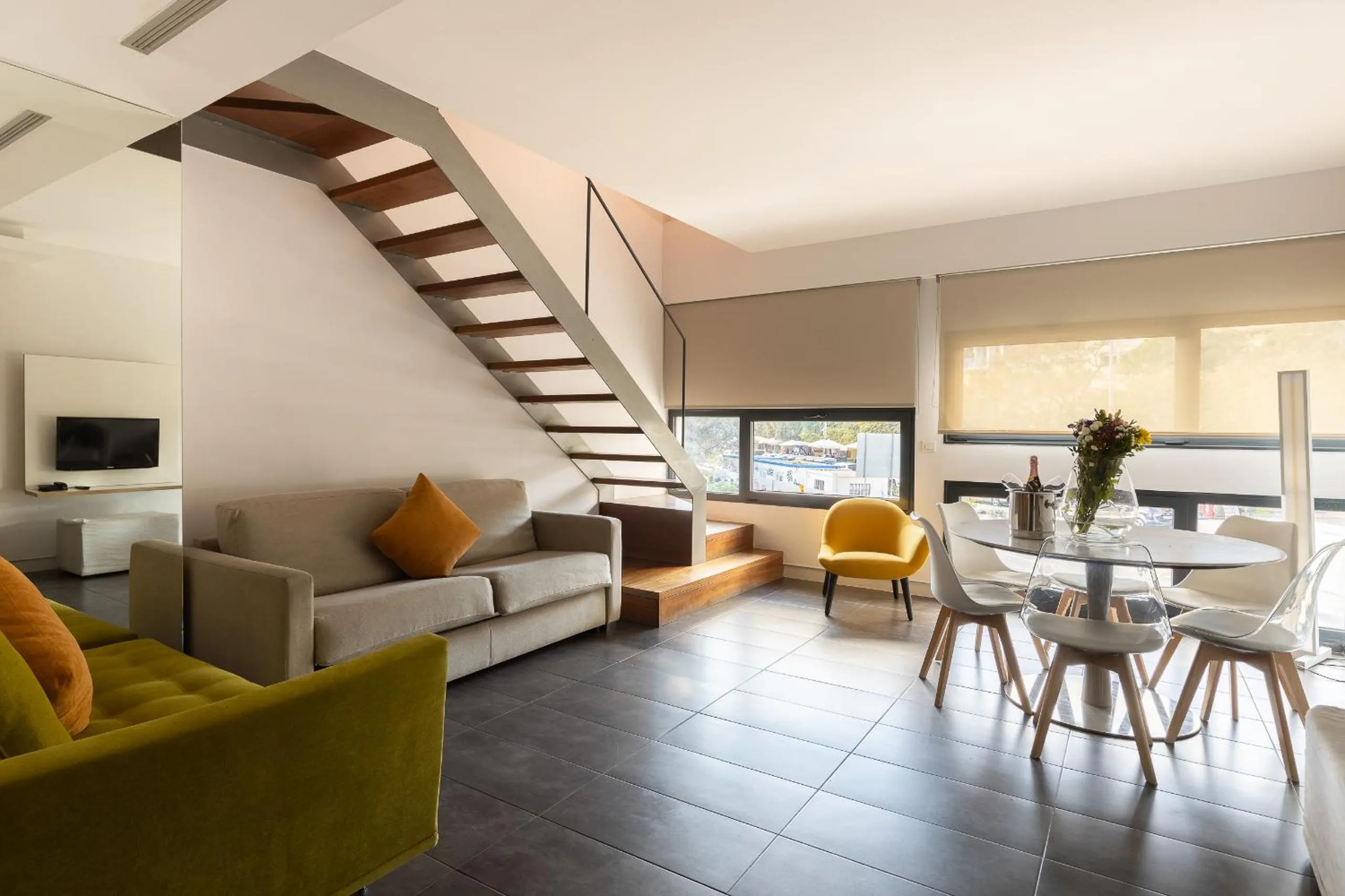 Living room in Cosmo Apartments Sants