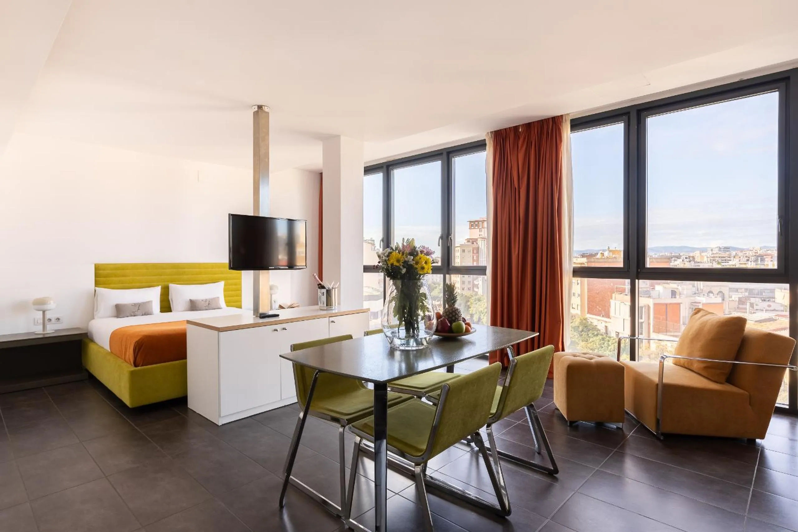 Living room in Cosmo Apartments Sants