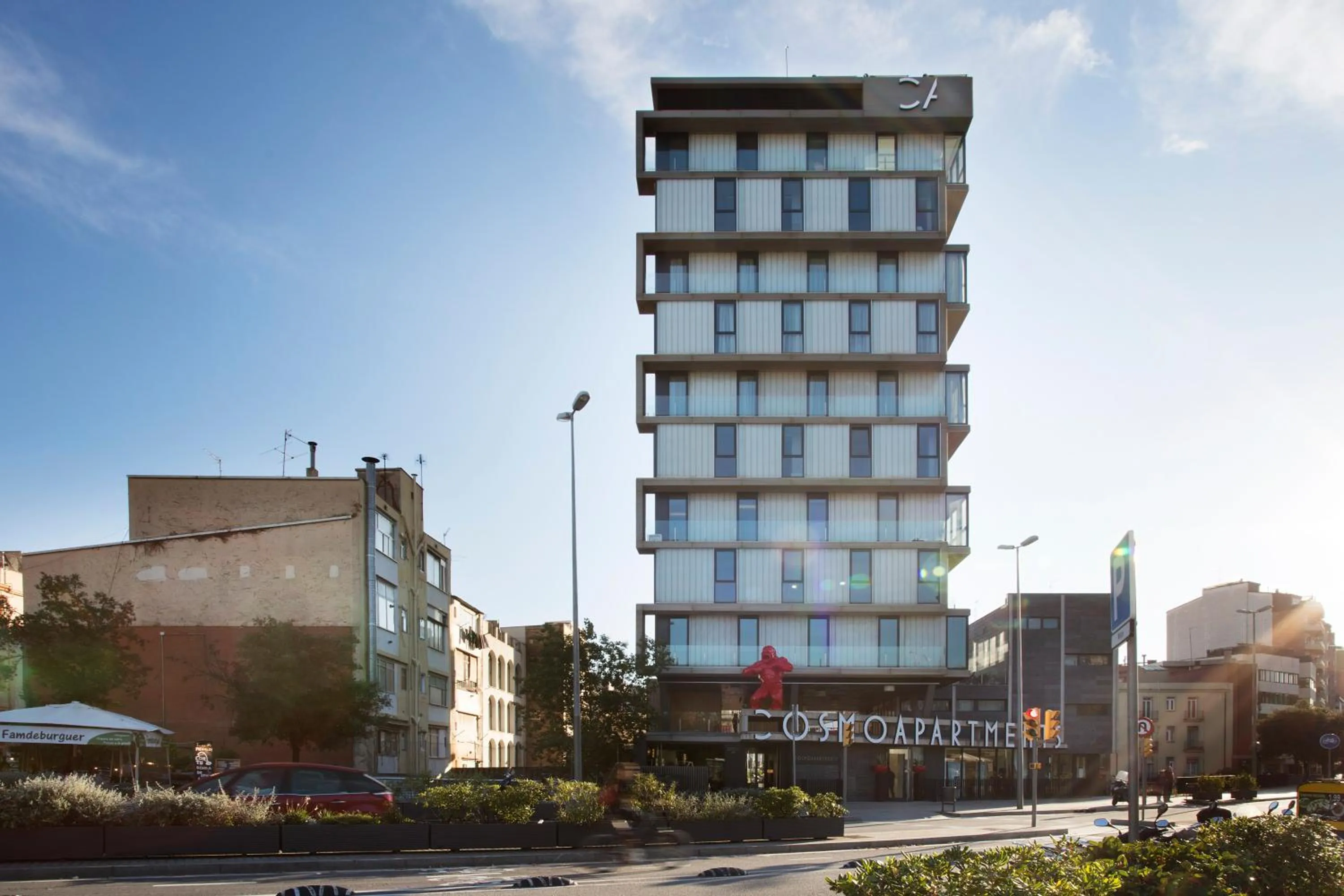 Property building in Cosmo Apartments Sants