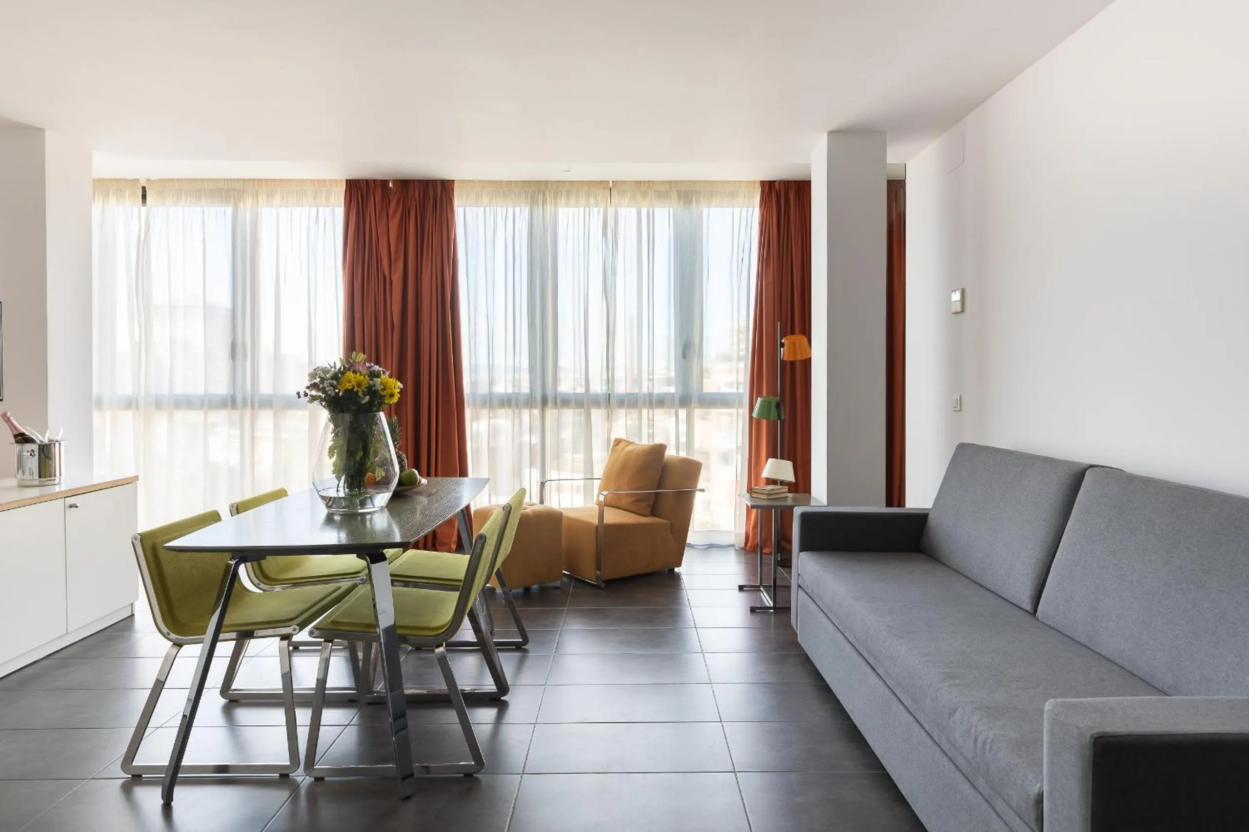 Living room in Cosmo Apartments Sants