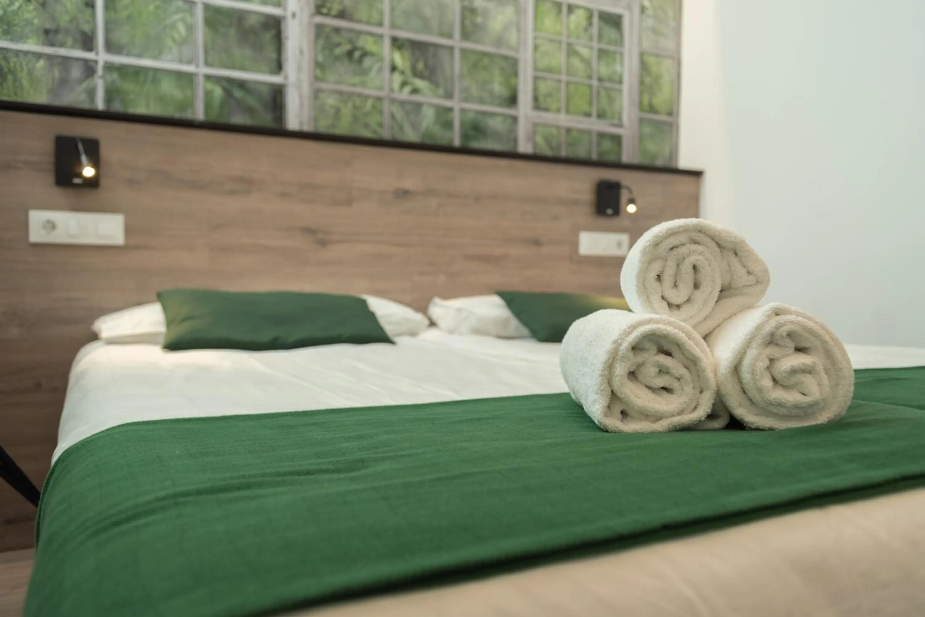 Bed in Bailén Green House