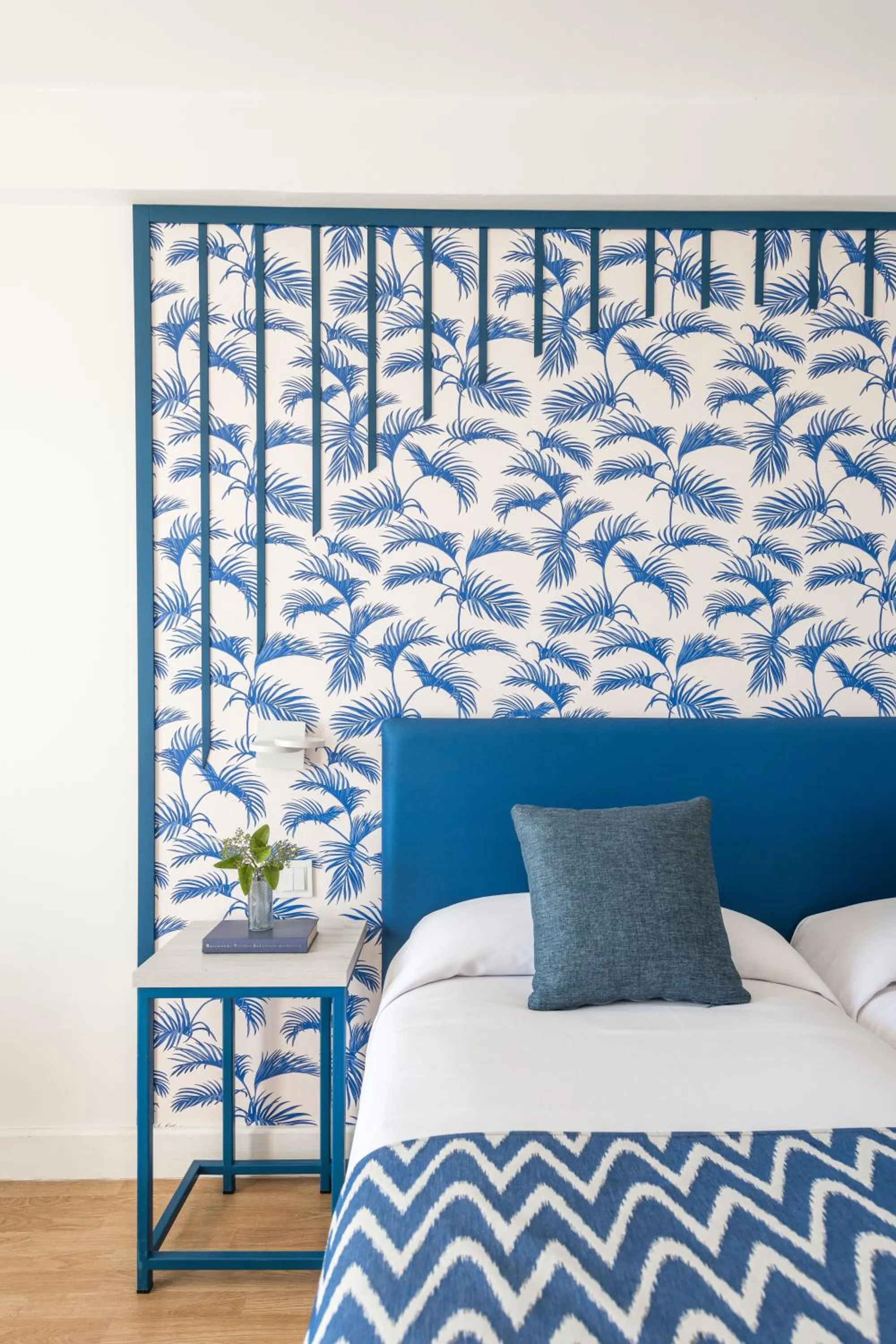 Bed in Hotel Rosamar