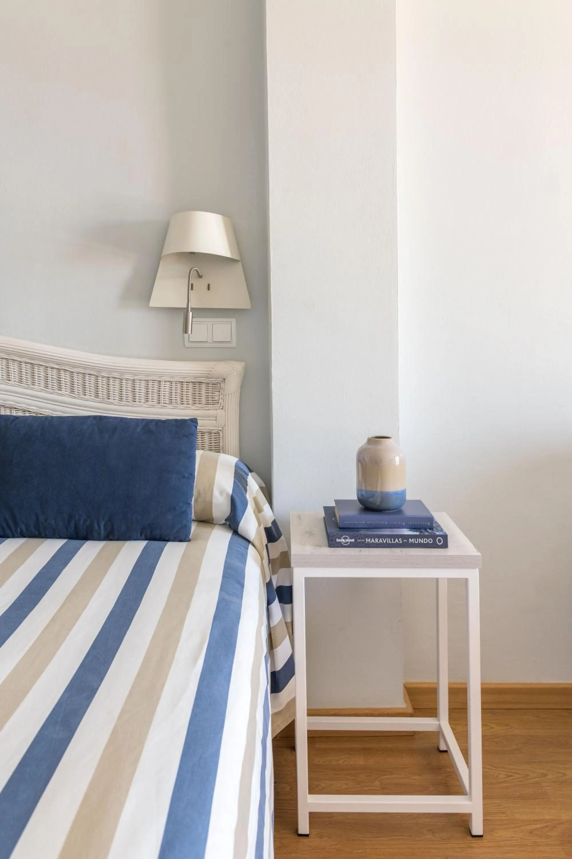 Bed in Hotel Rosamar